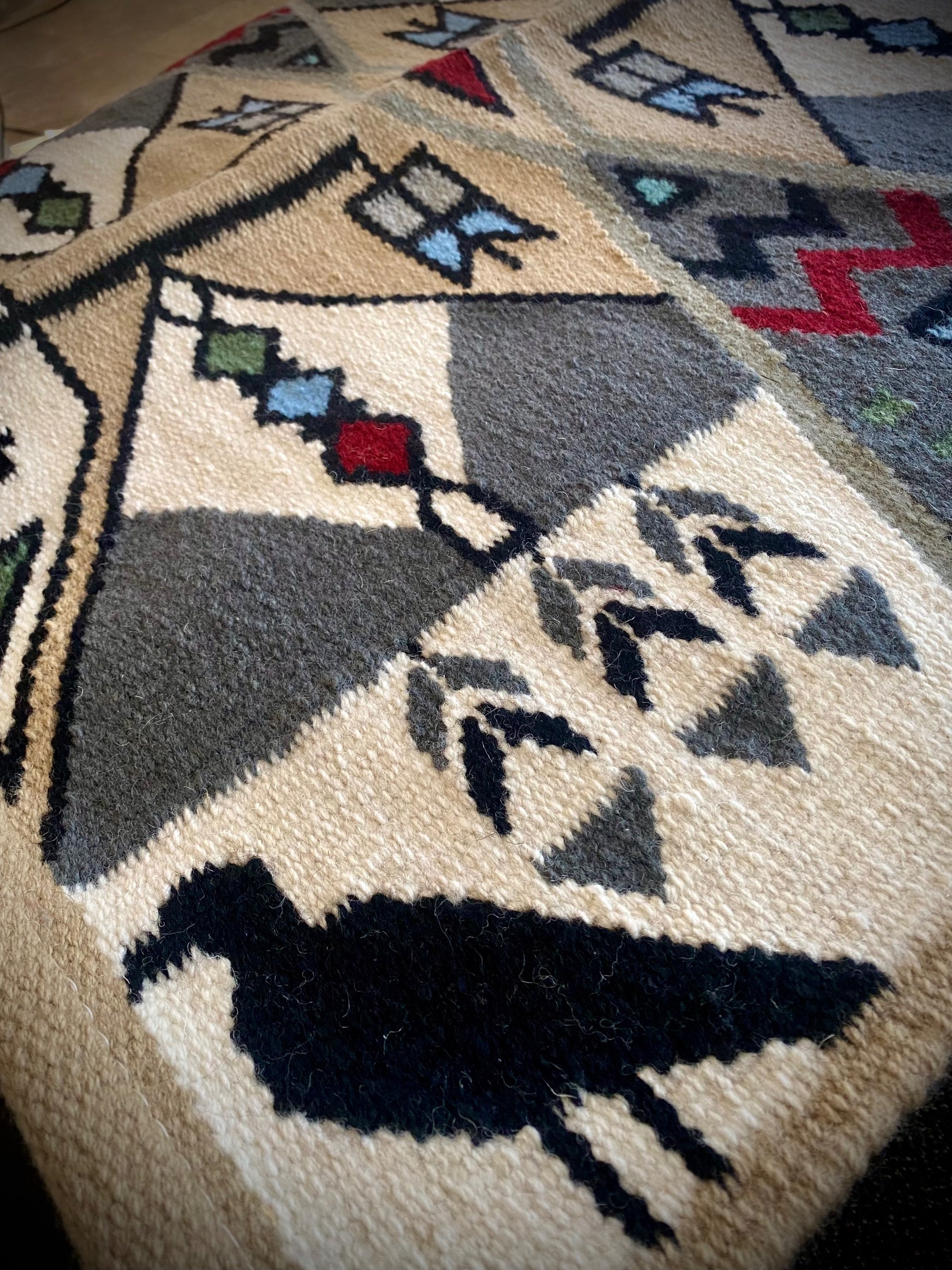 Wool Saddle Blanket ~ The Great Plains  image 2