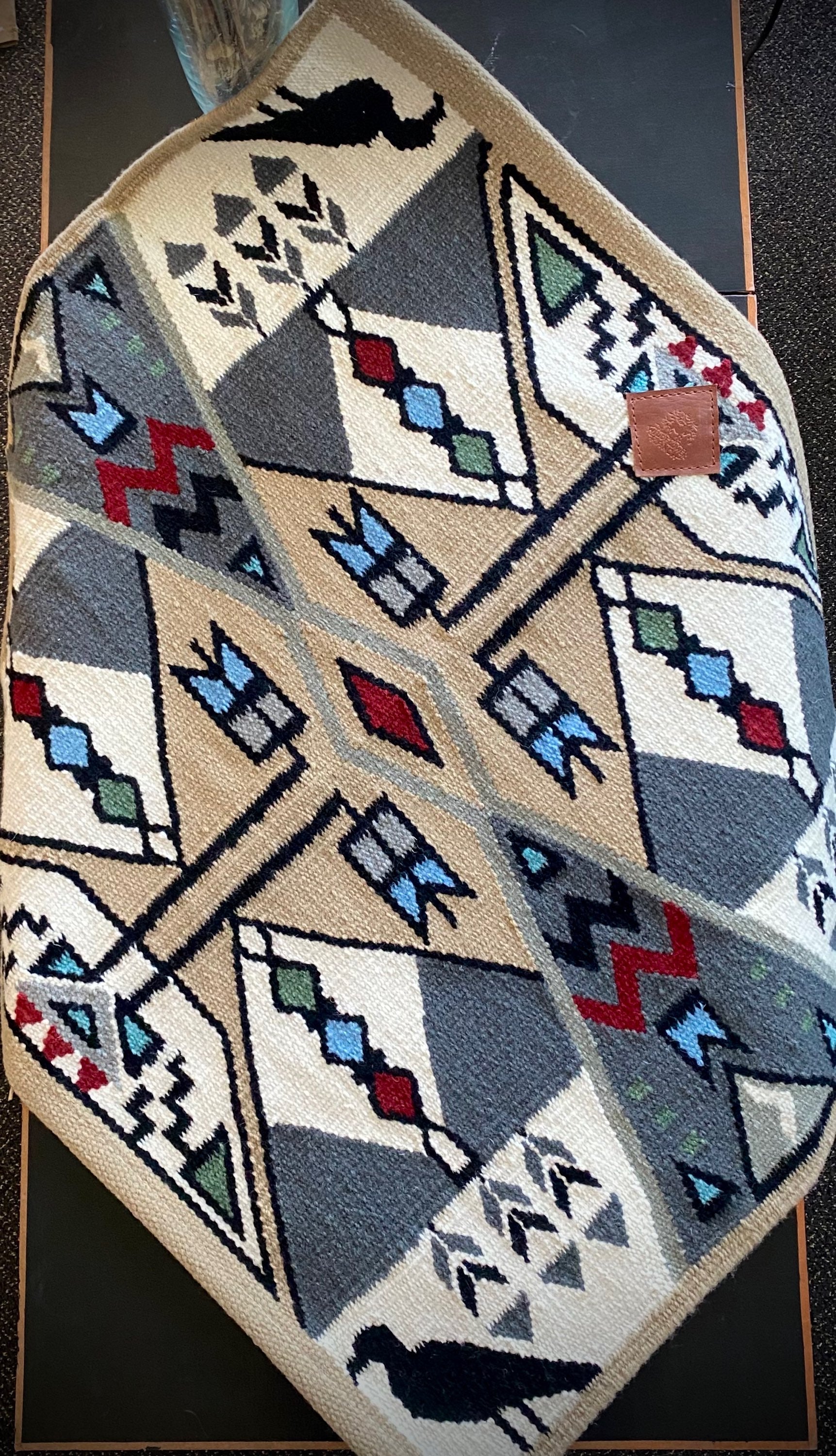 Wool Saddle Blanket ~ The Great Plains  image 1