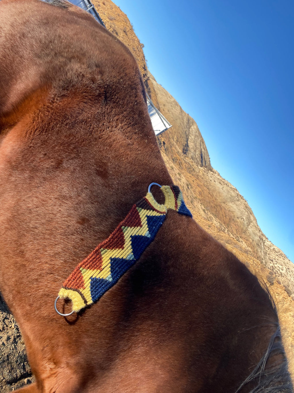 Mohair Breast Collar ~ Desert Rider image 3