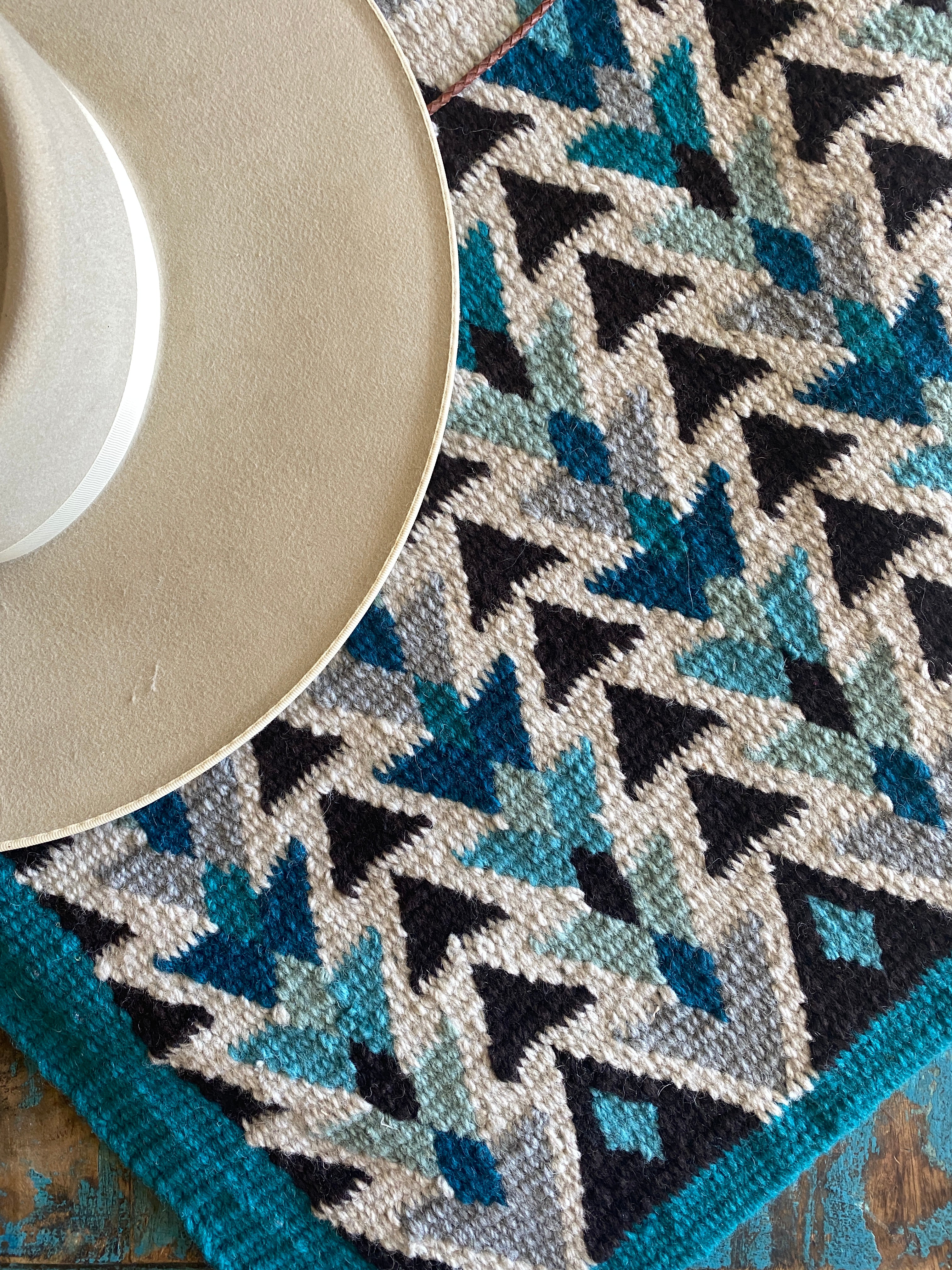 Saddle Blanket “Deep Ocean” image 1