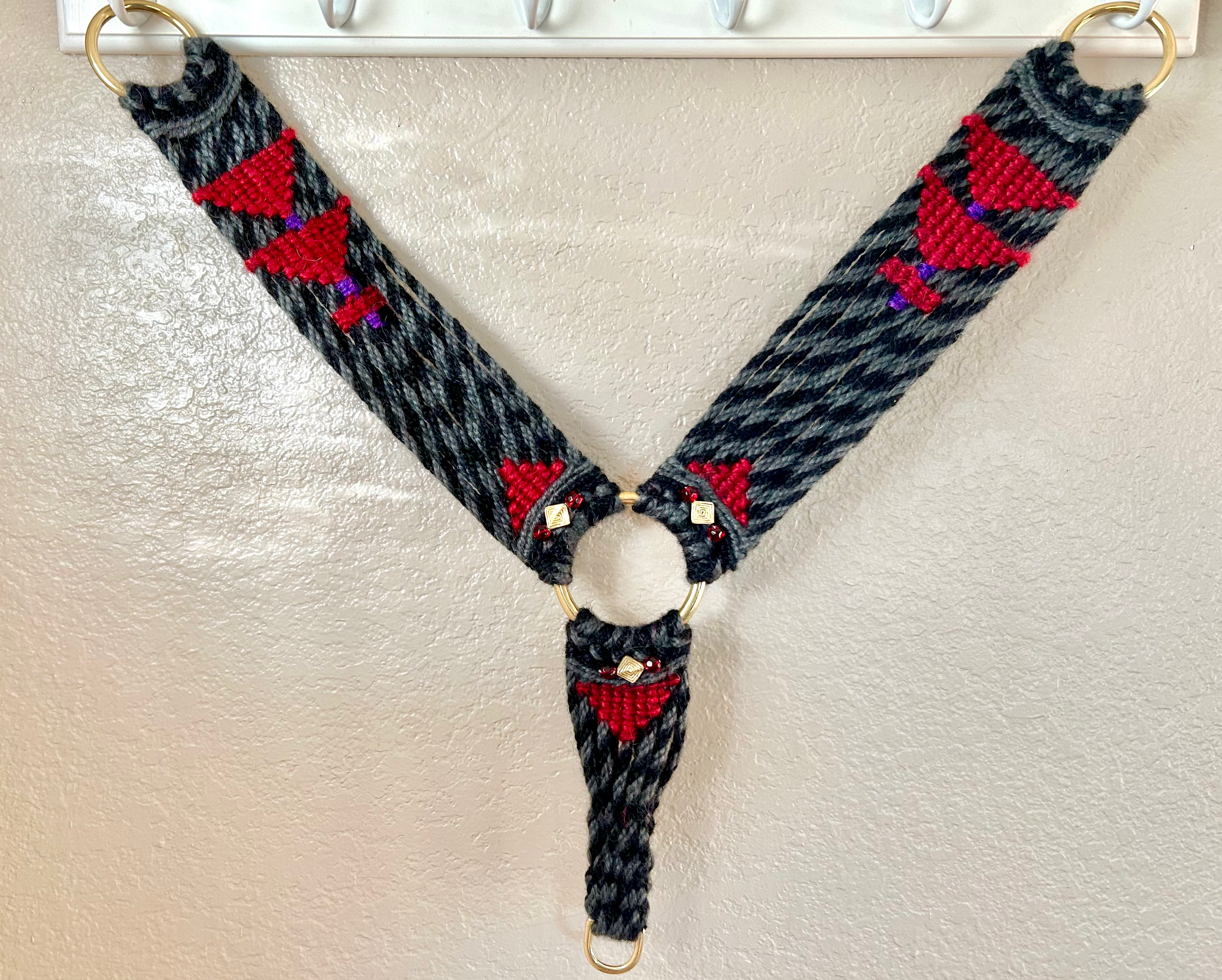 Mohair Breast Collar ~ The Cowboy Way image 1