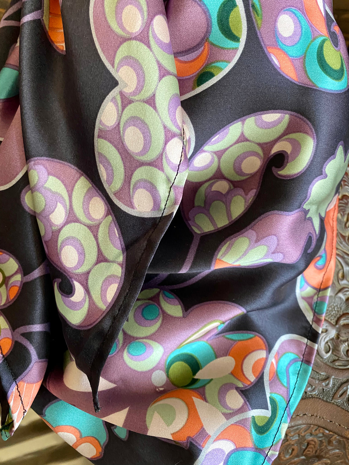 Retro Paisley Wild Rag image 1