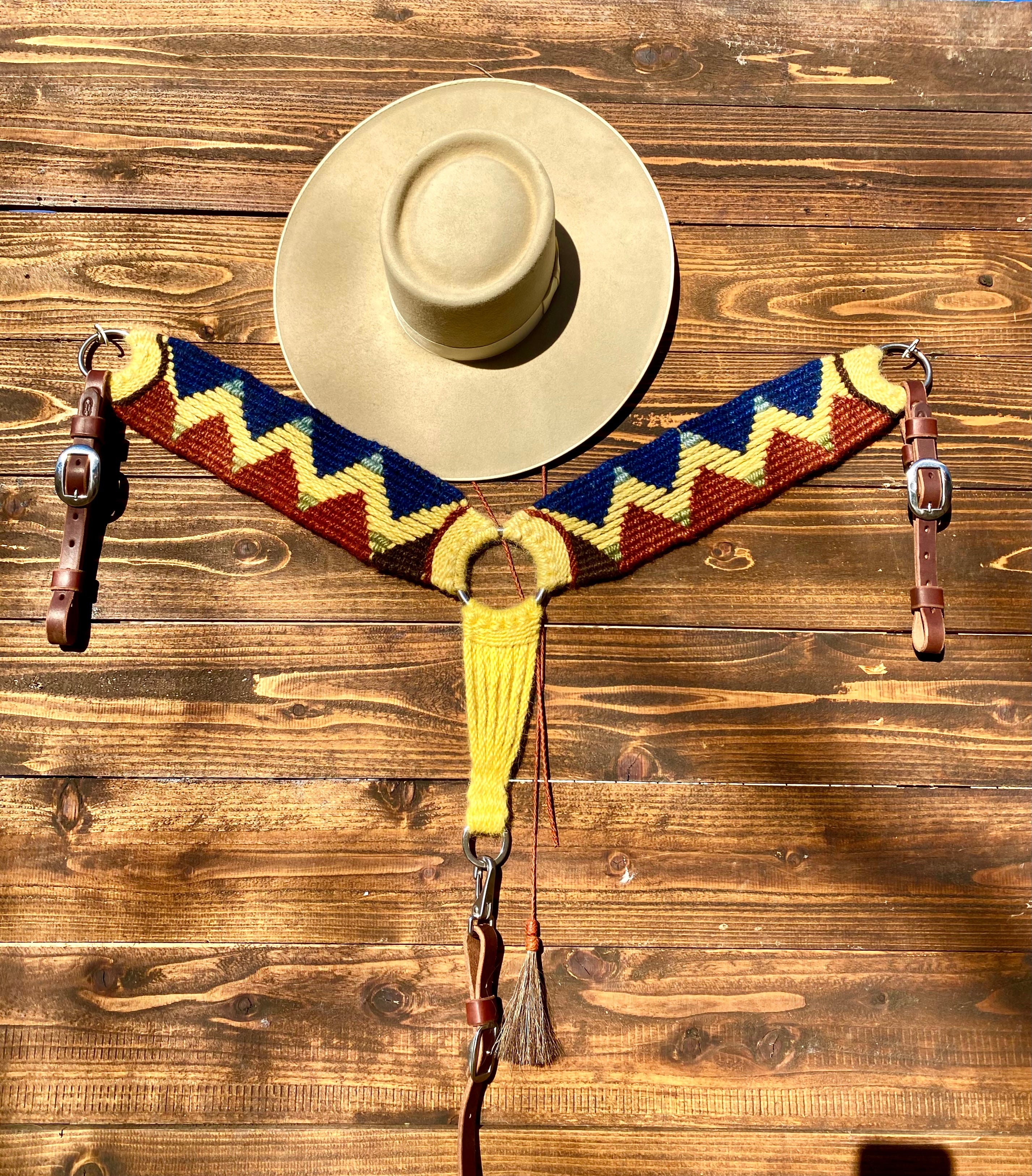 Mohair Breast Collar ~ Desert Rider image 1