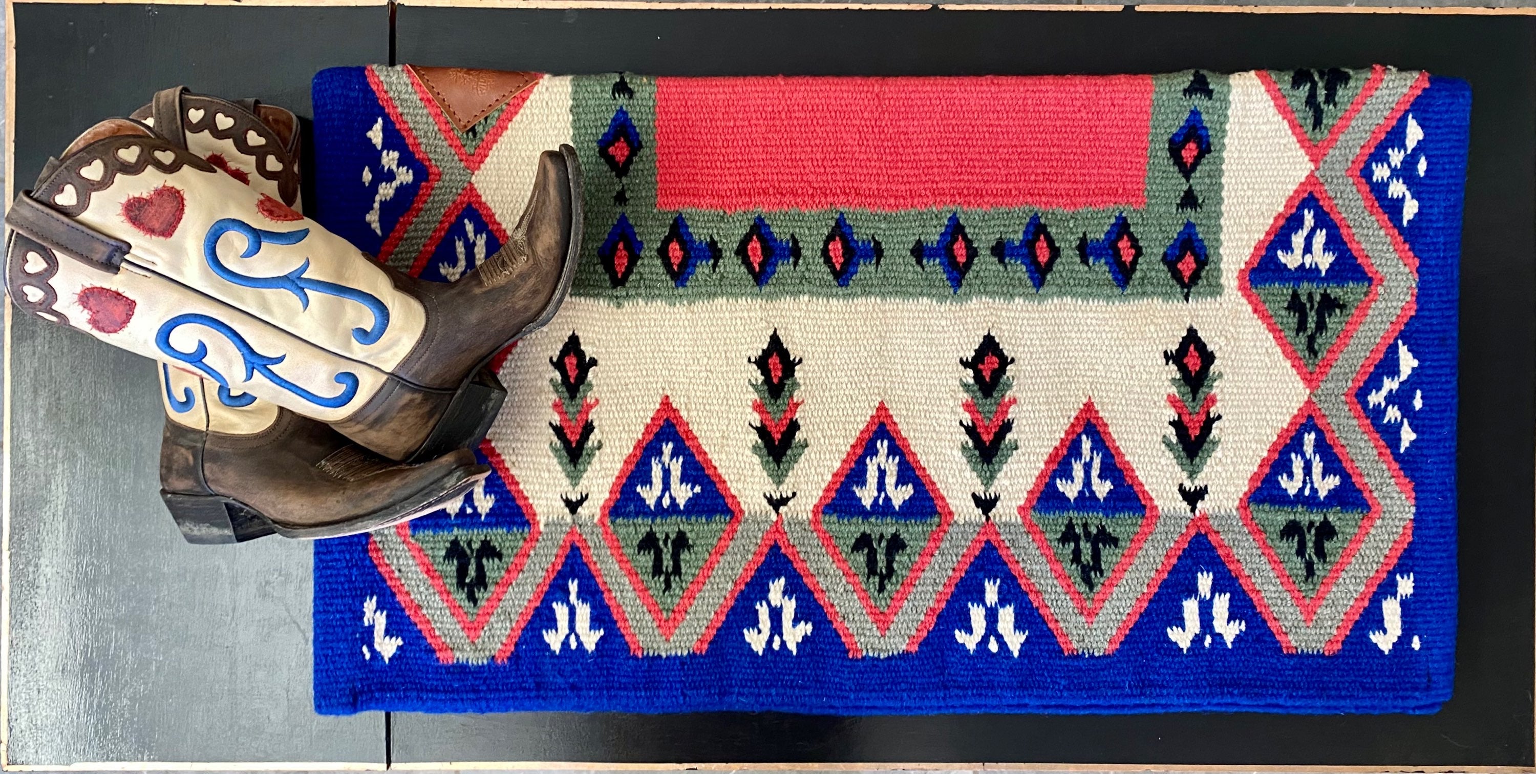 Wool Saddle Blanket ~ High Country image 0