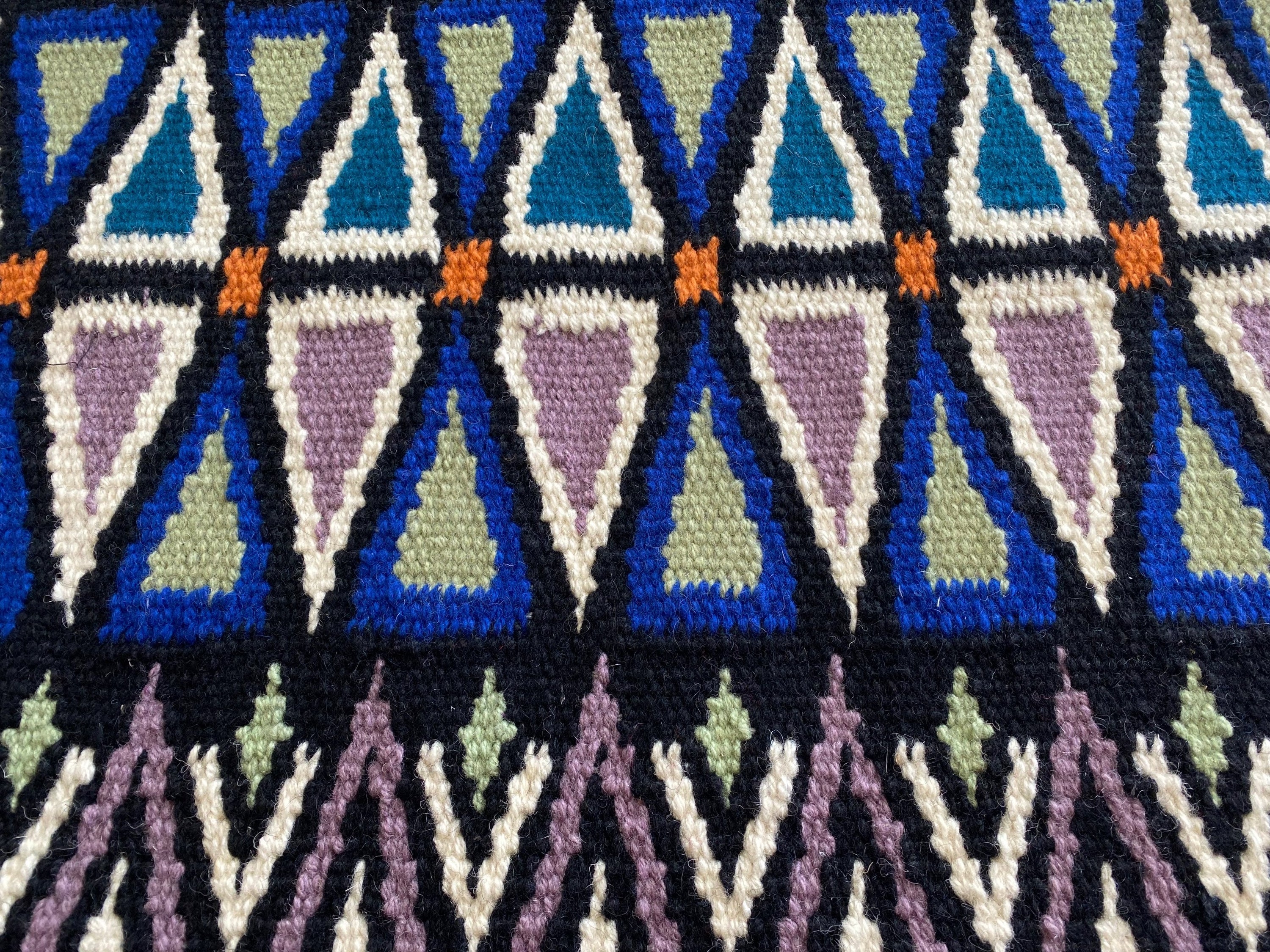 Wool Saddle Blanket /Pad ~ Oakdale image 2