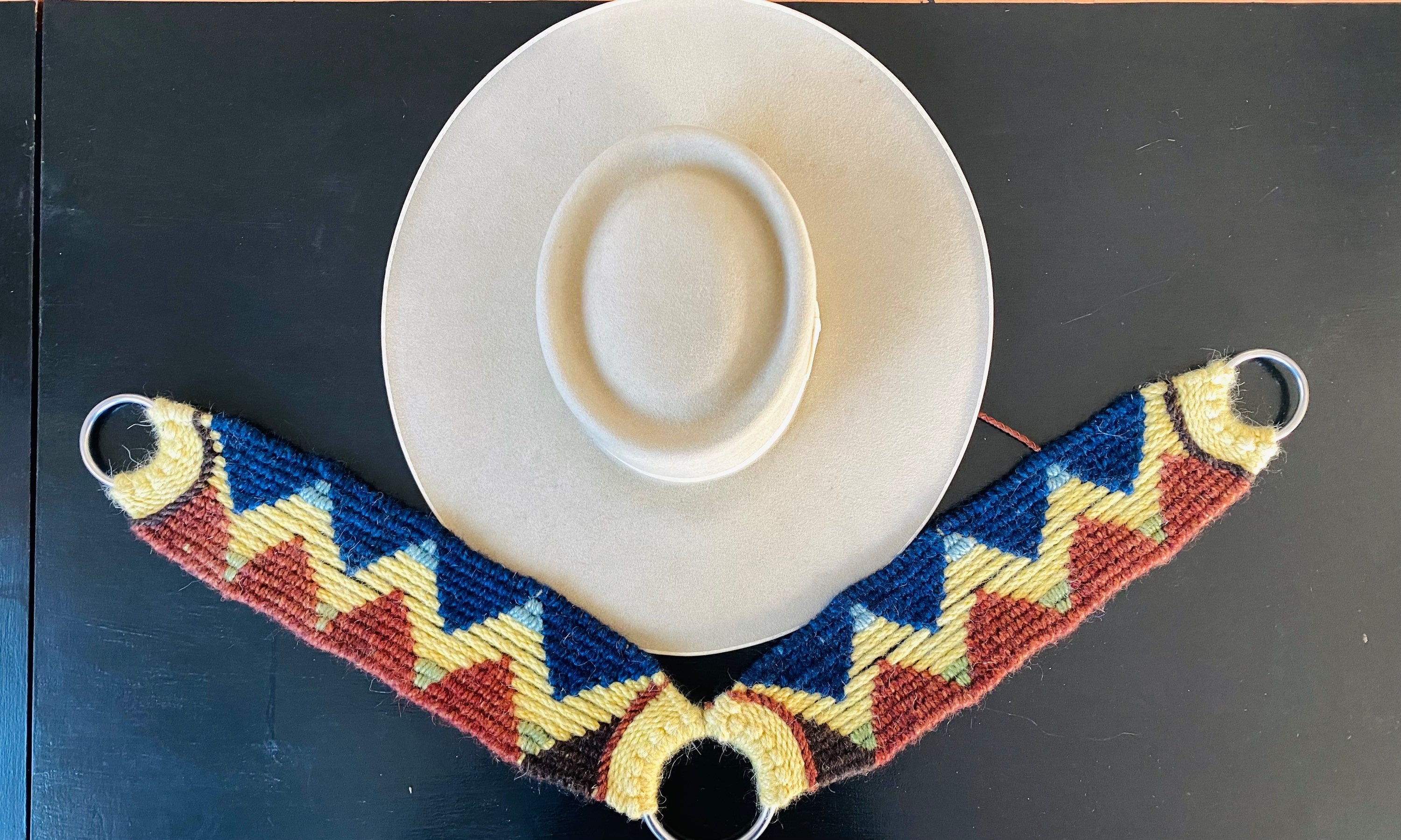 Mohair Breast Collar ~ Desert Rider image 2