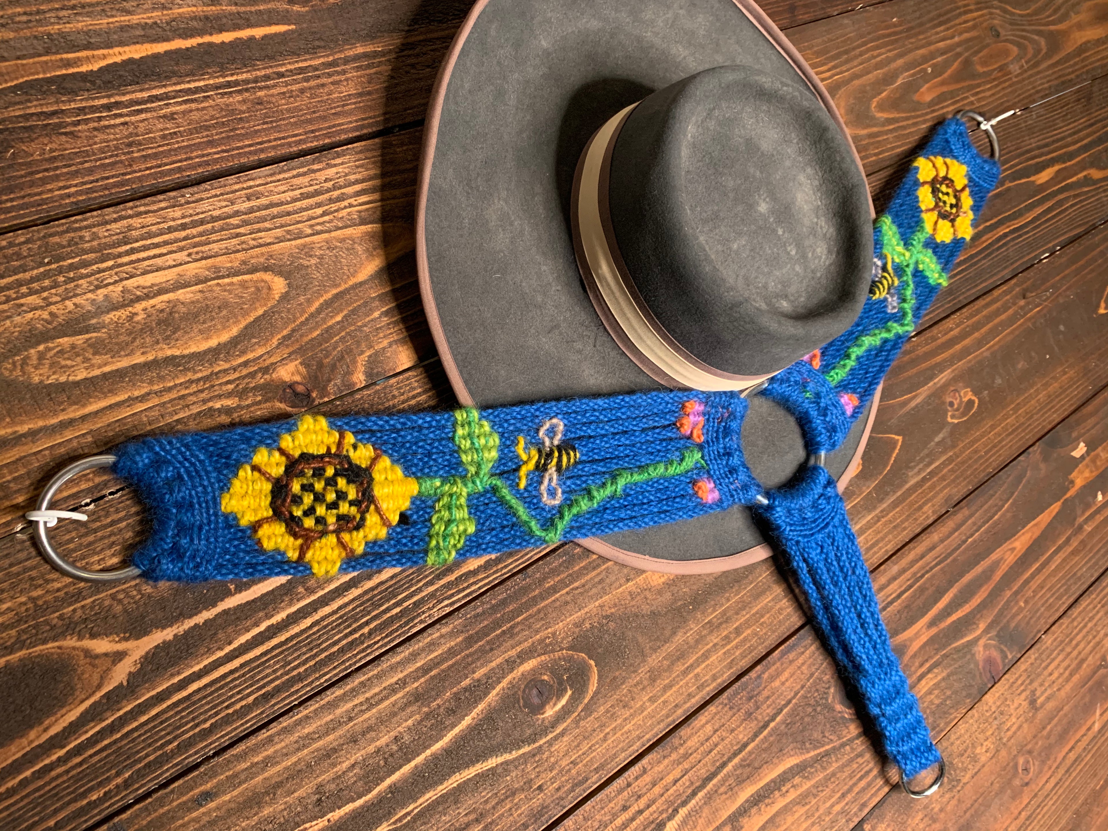 Mohair Breast Collar, Sunflower  ~ Custom Order image 0