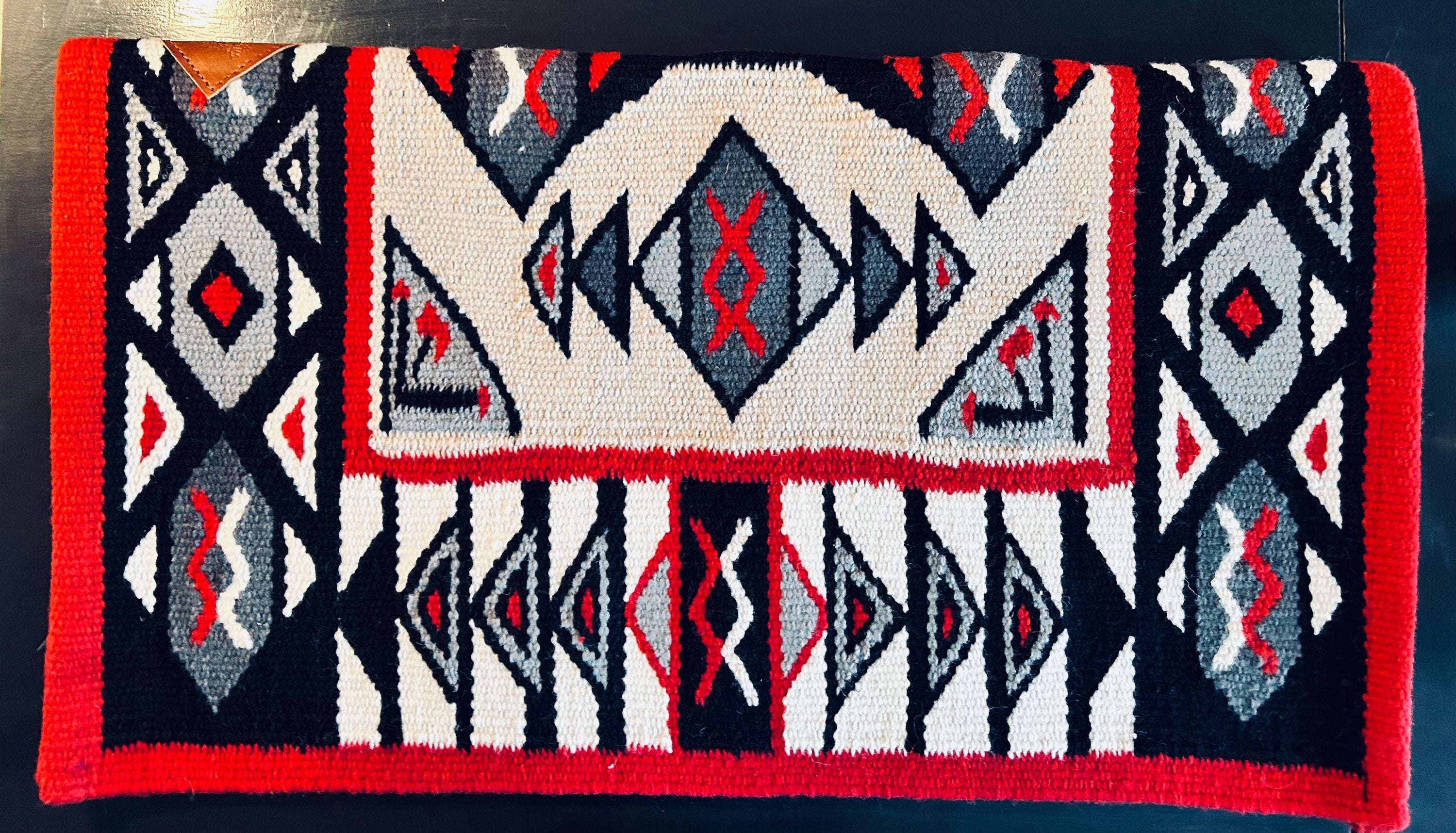 Wool Saddle Blanket ~ Rowdy image 3