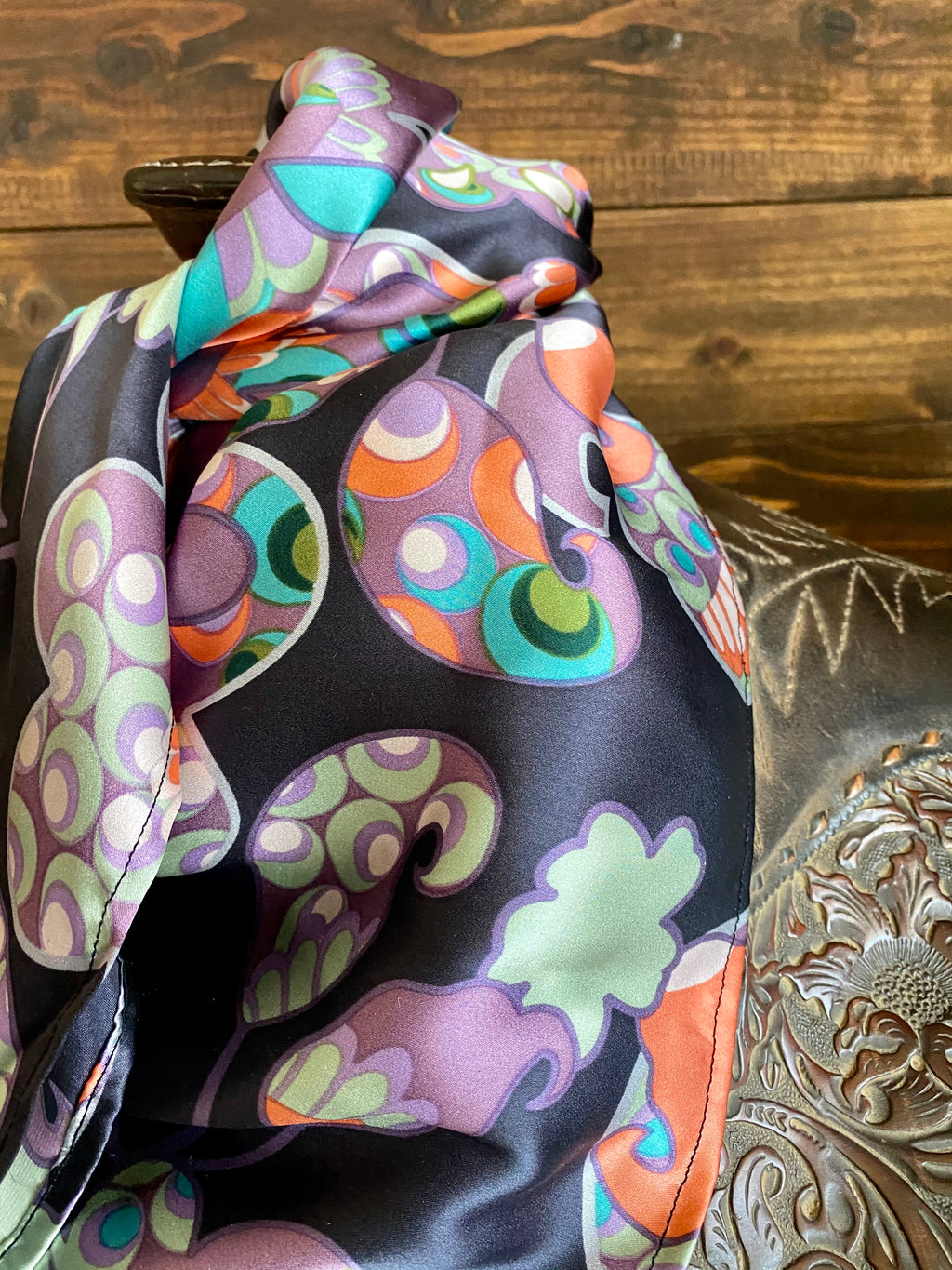 Retro Paisley Wild Rag image 2
