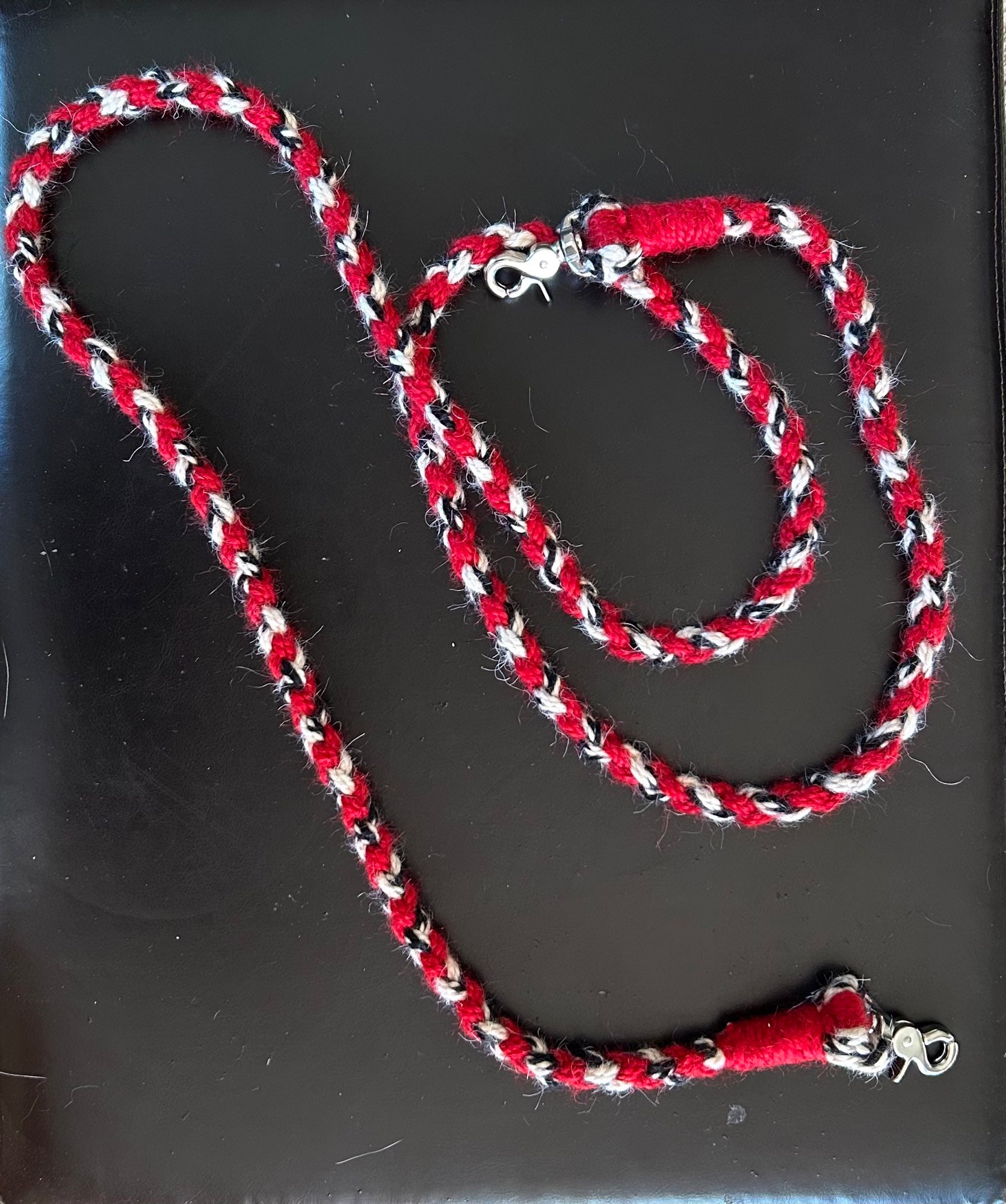 100% Mohair Reins  image 1