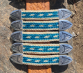 Braided Barrette ~ Turquoise  image 0