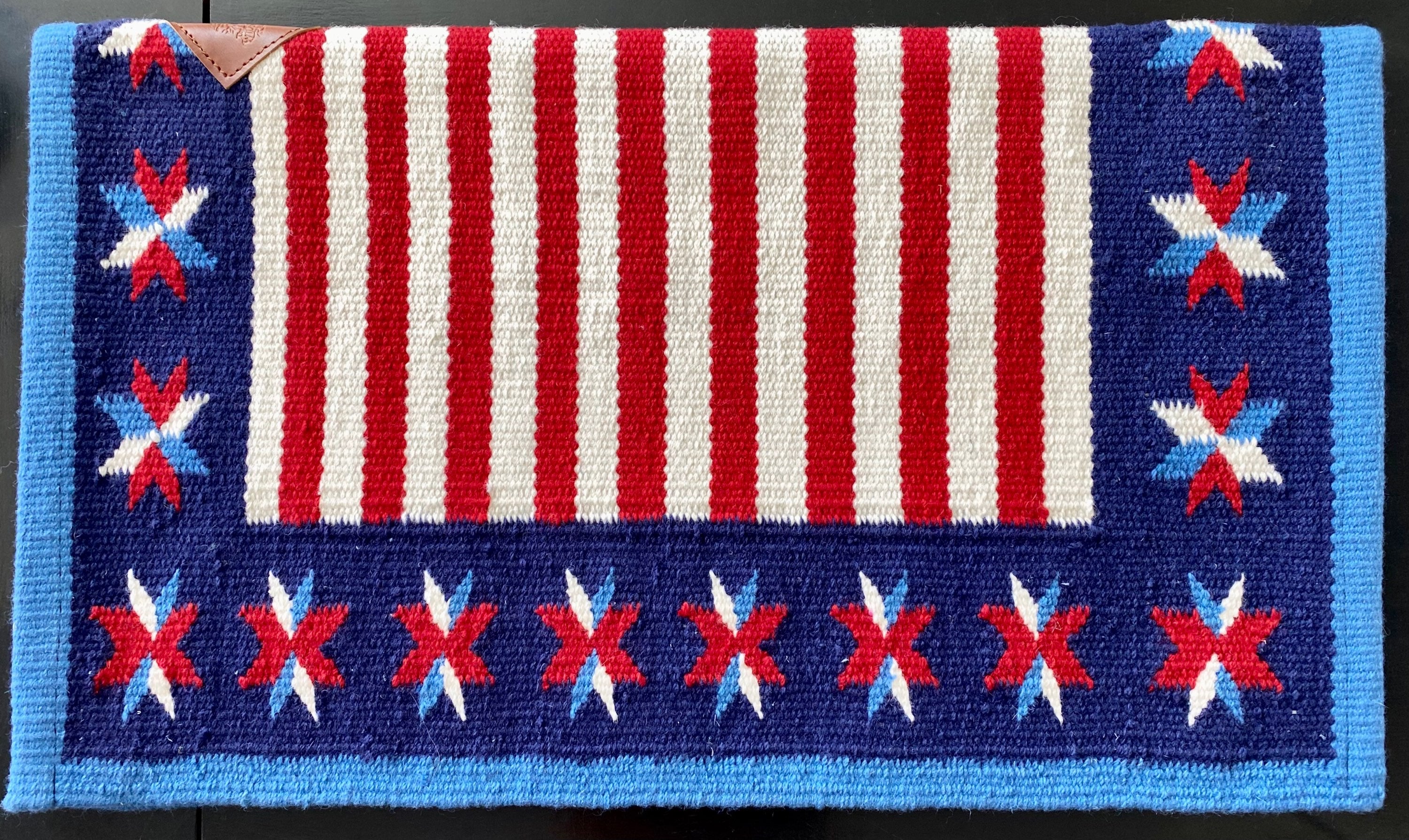 Wool Saddle Blanket /Pad ~ United image 0