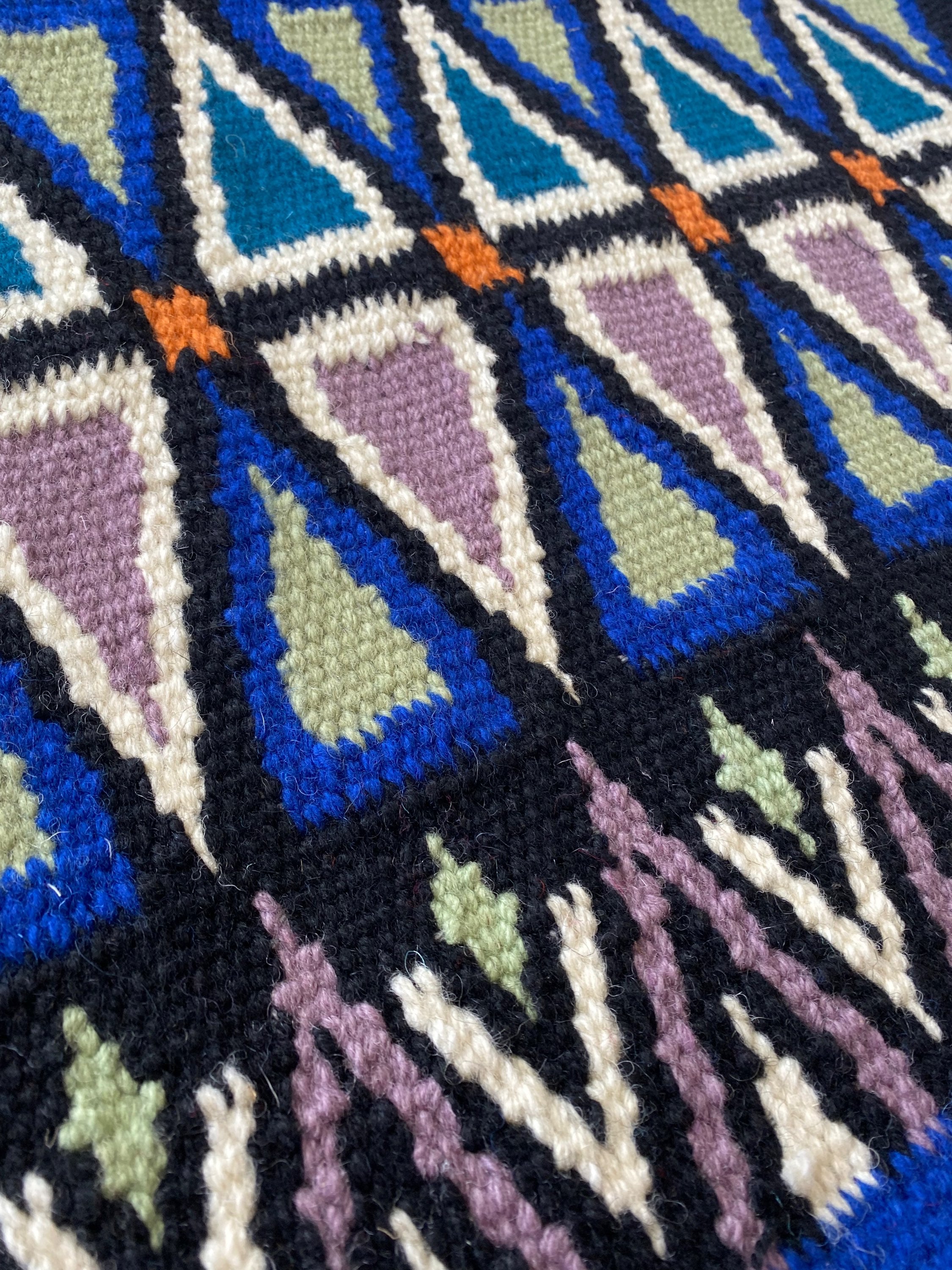 Wool Saddle Blanket /Pad ~ Oakdale image 1