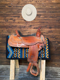 Elements Saddle Blanket ~ Turquoise image 0