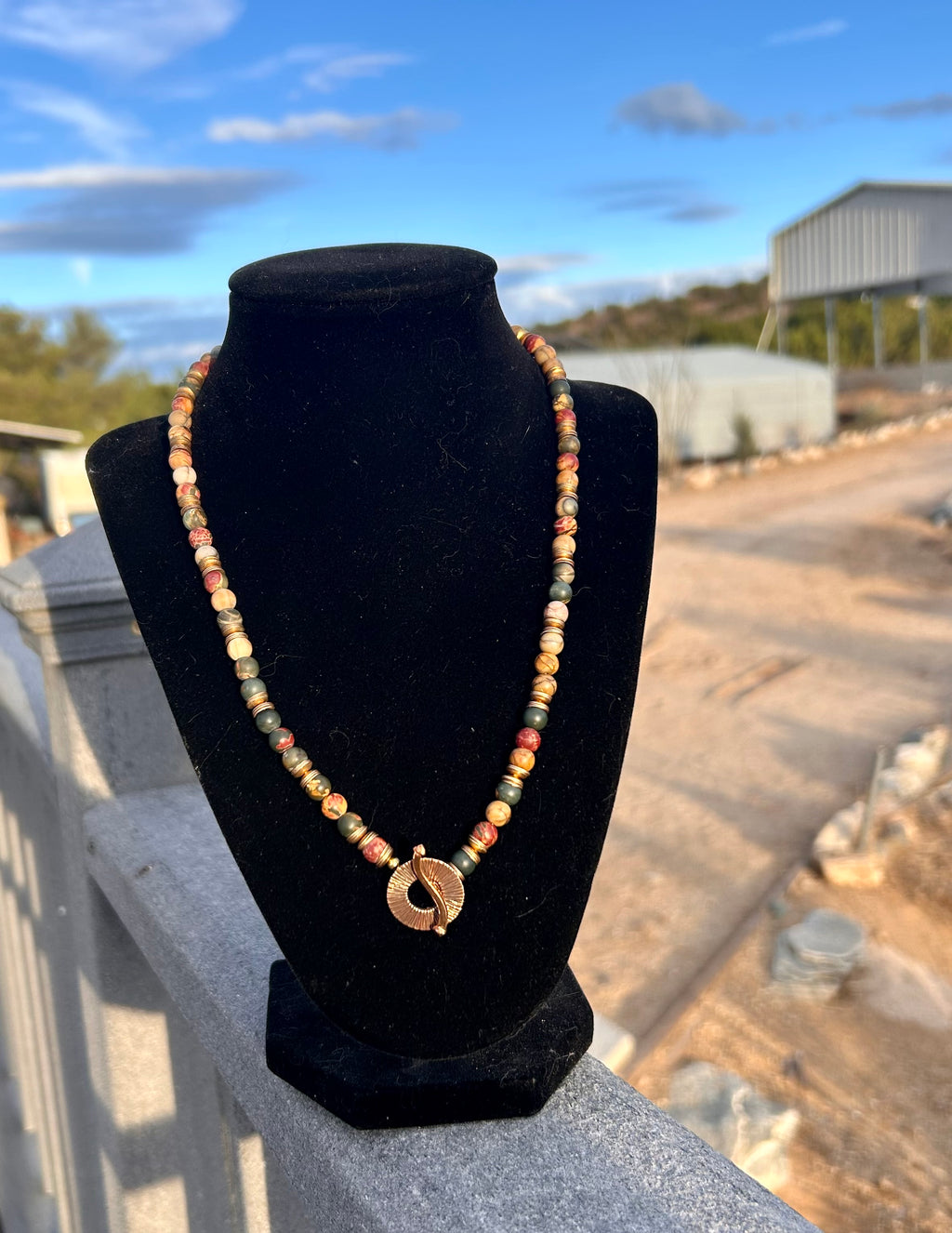 Agate Necklace ~ Desert Earth