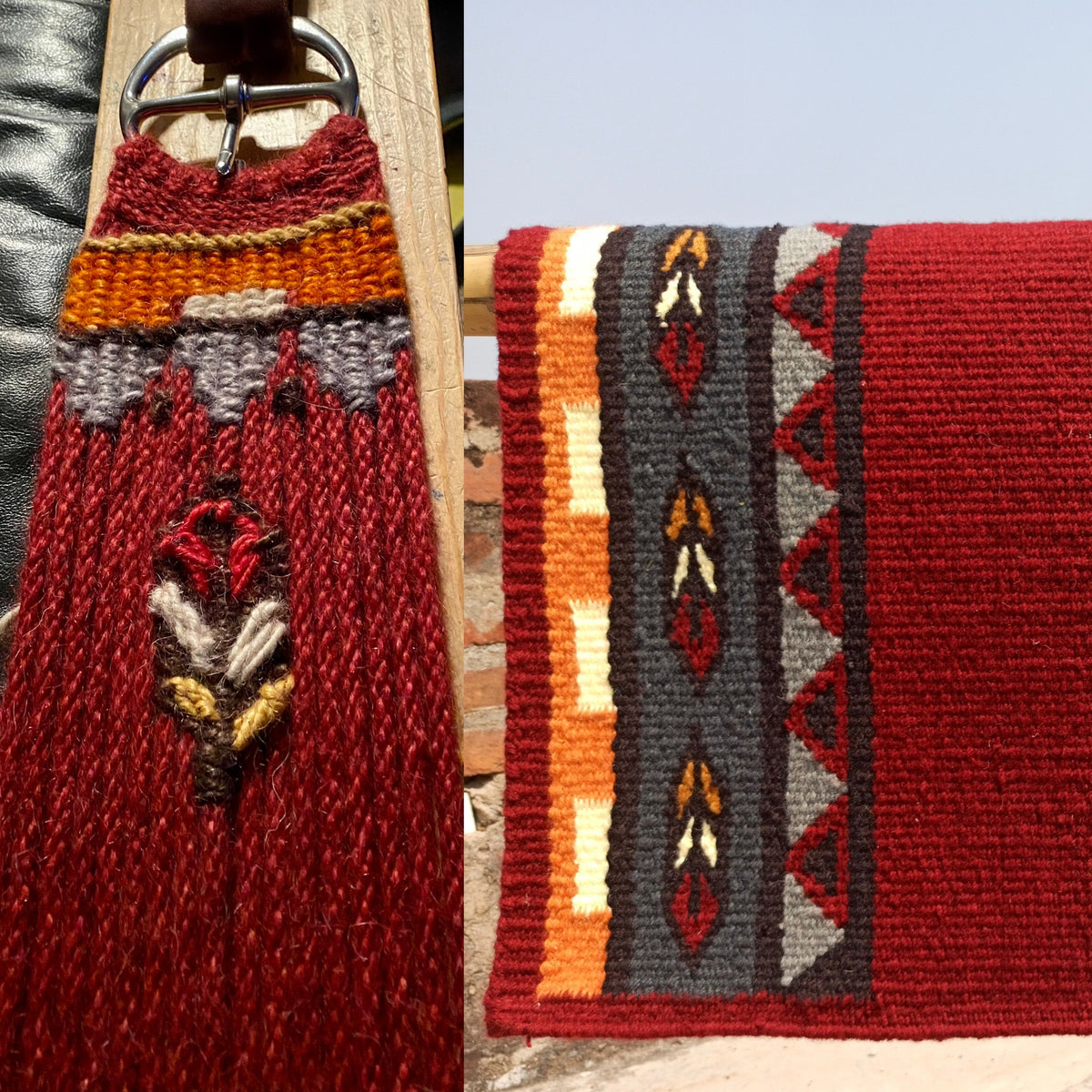 Wool Saddle Blanket ~ Dream of Flight