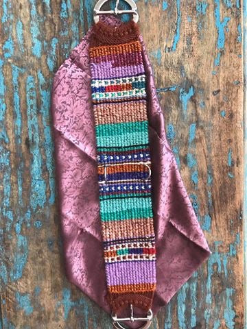 Mohair Tack Cinch/Girth, Breast Collar ~ Serape