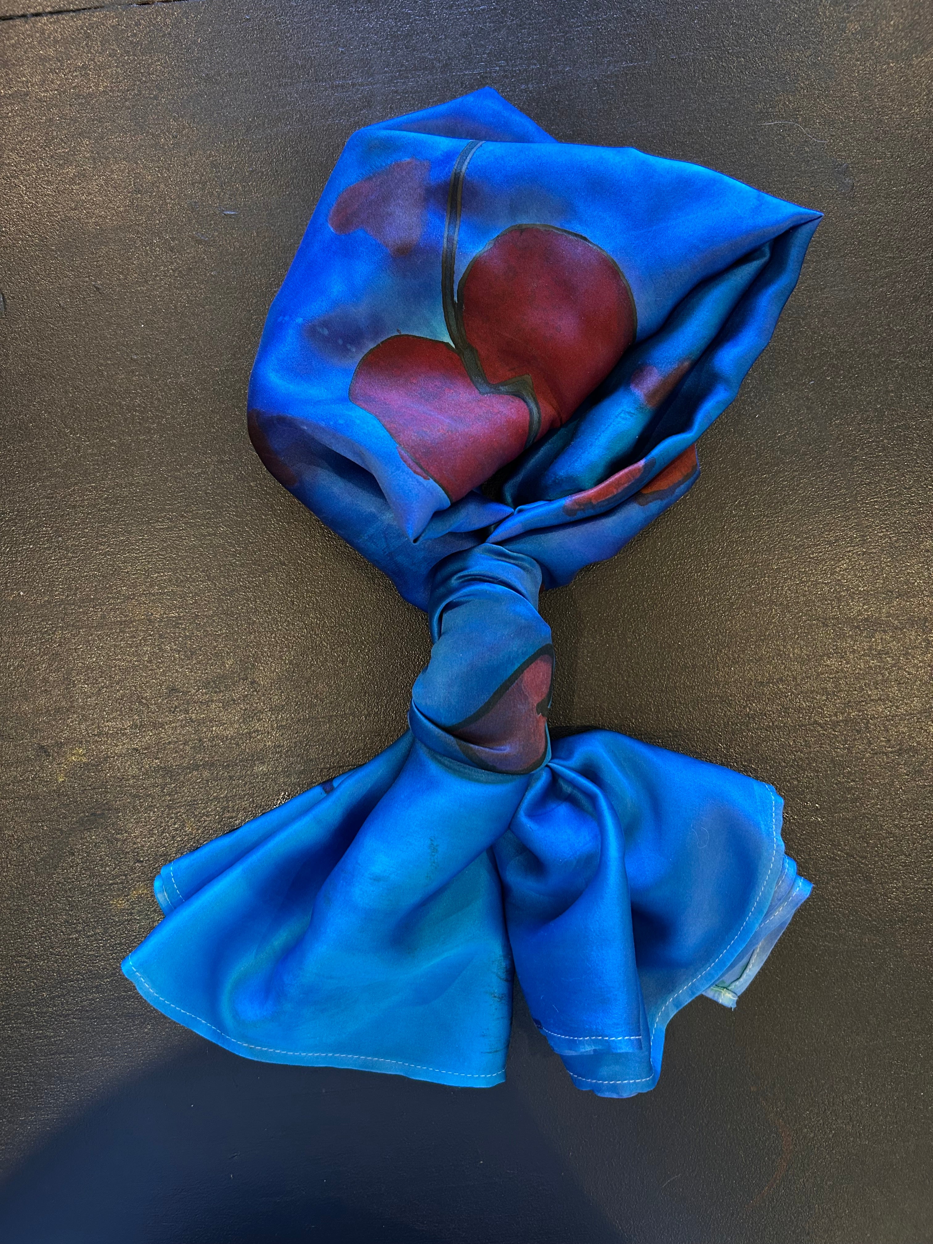 Wild Rag -Hand Painted, Crazy at Heart