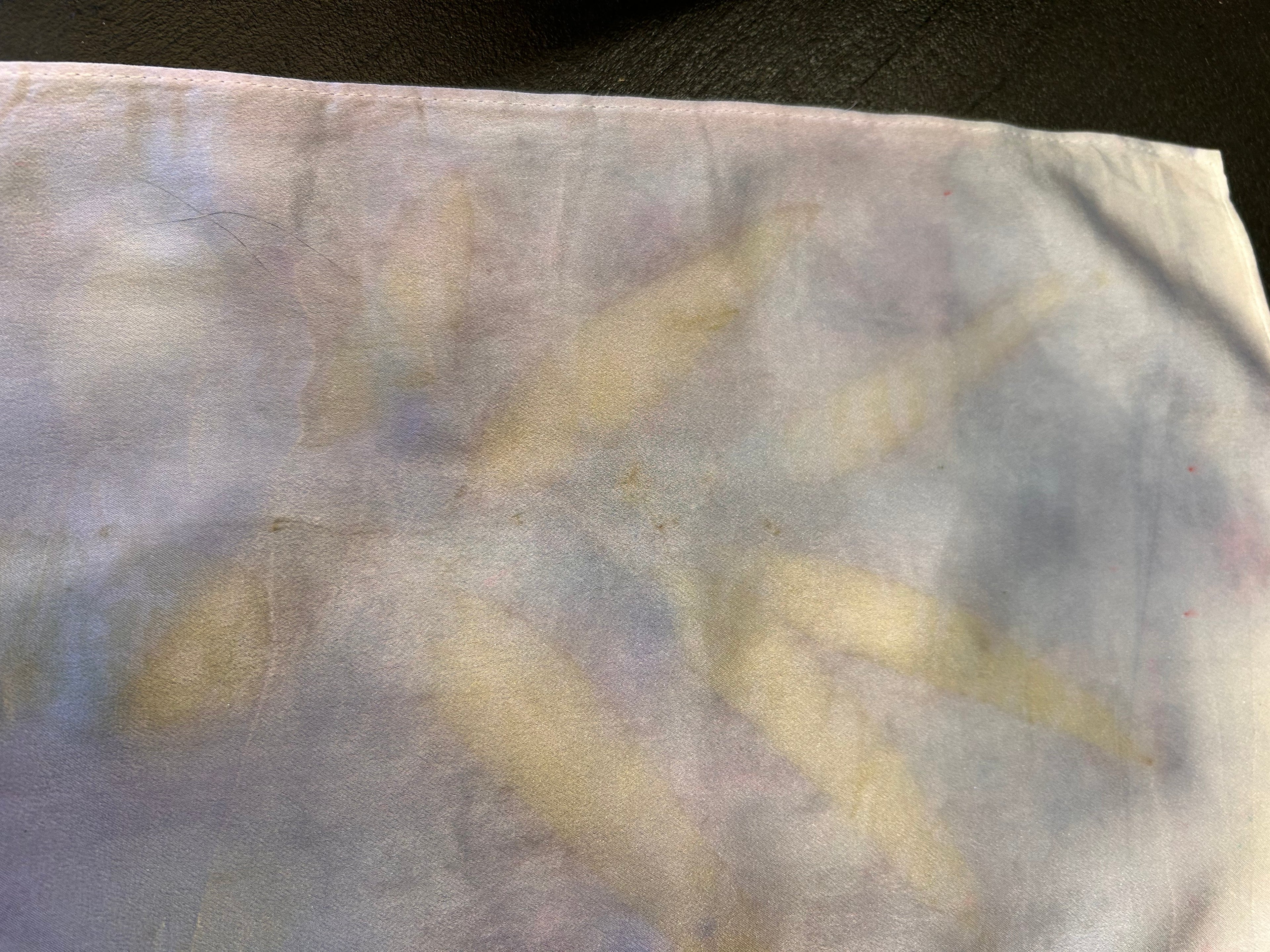 Silk Eco-Print, Wild-Wild Rag - Into the Mystic Mirror