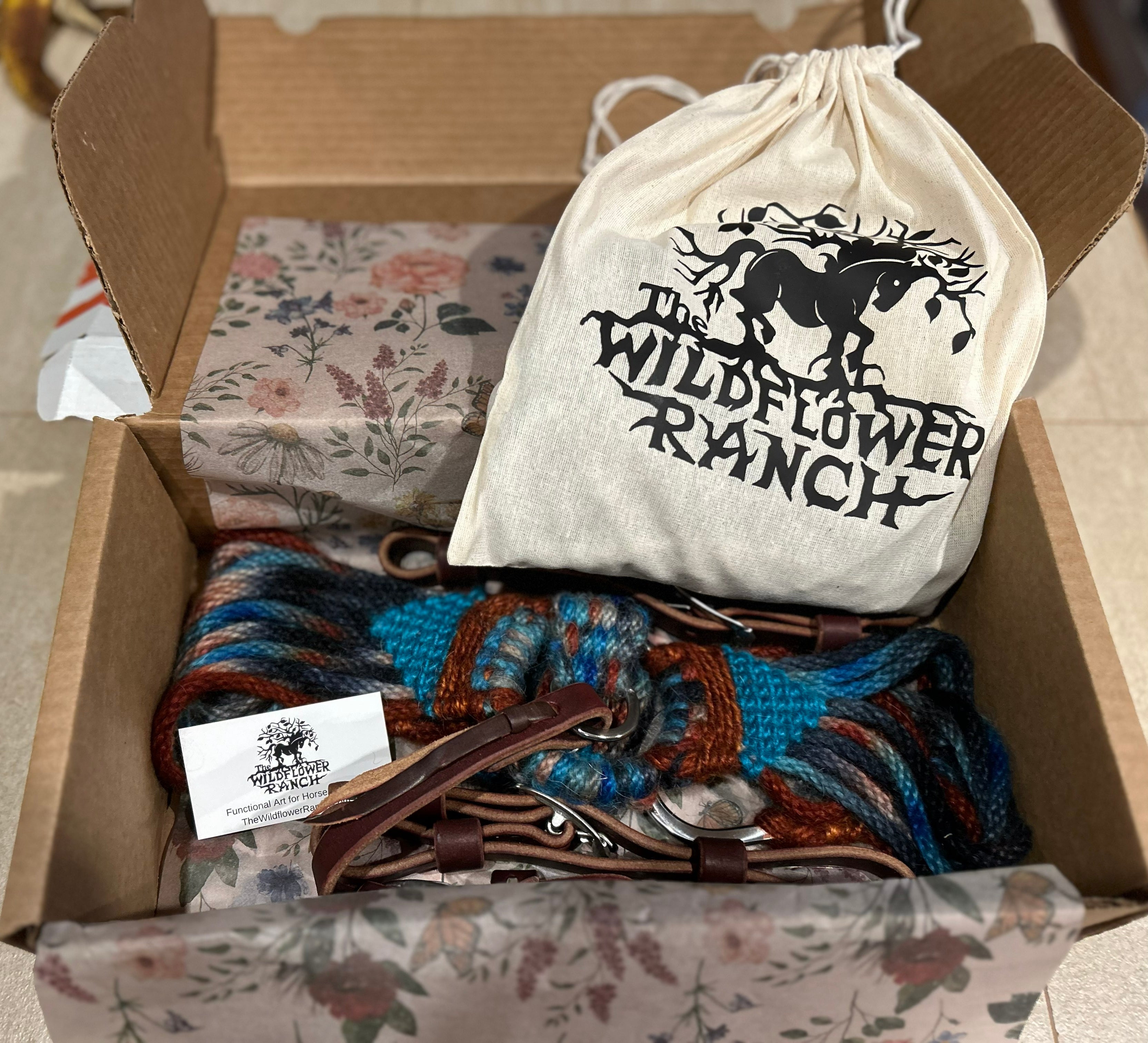 "Life is a Wild Ride" Tack Bag