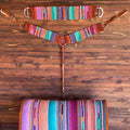 Mohair Tack Cinch/Girth, Breast Collar ~ Serape