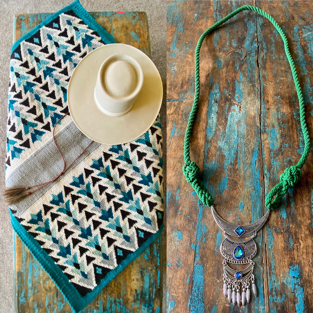 Saddle Blanket “Deep Ocean” image 4
