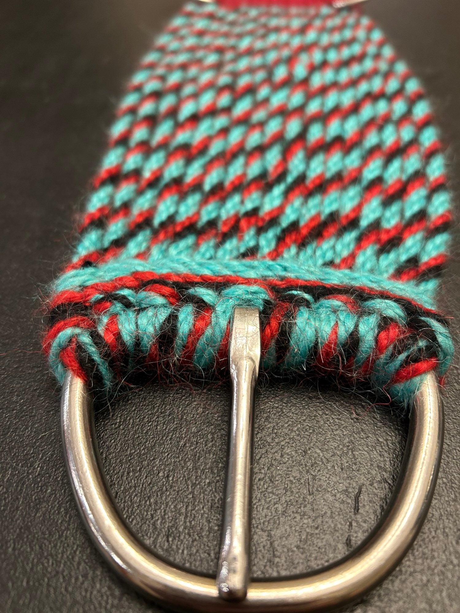 100% Mohair Cinch/Girth 32”  image 1