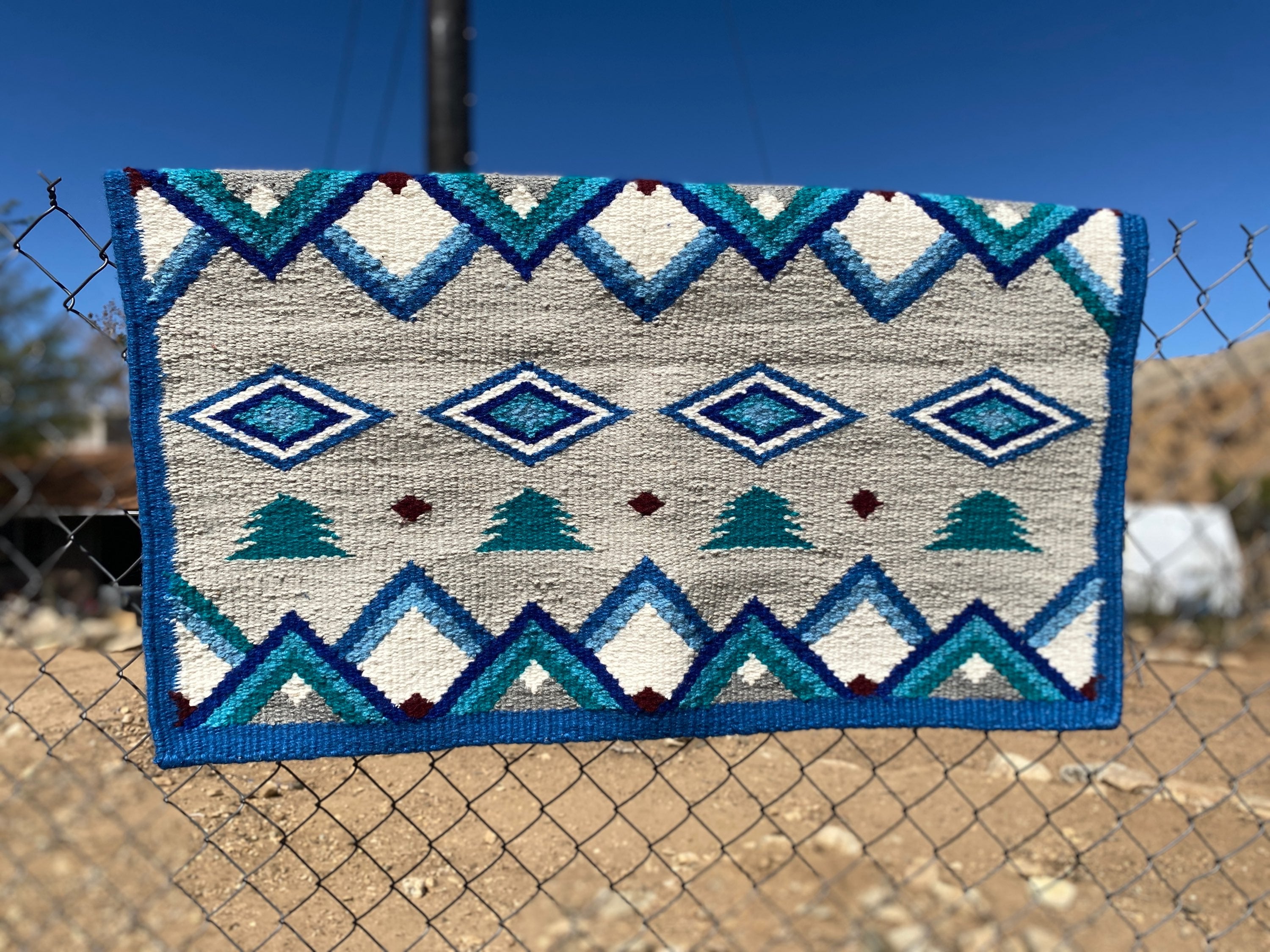 Wool Saddle Blanket “Wonderland”  image 3