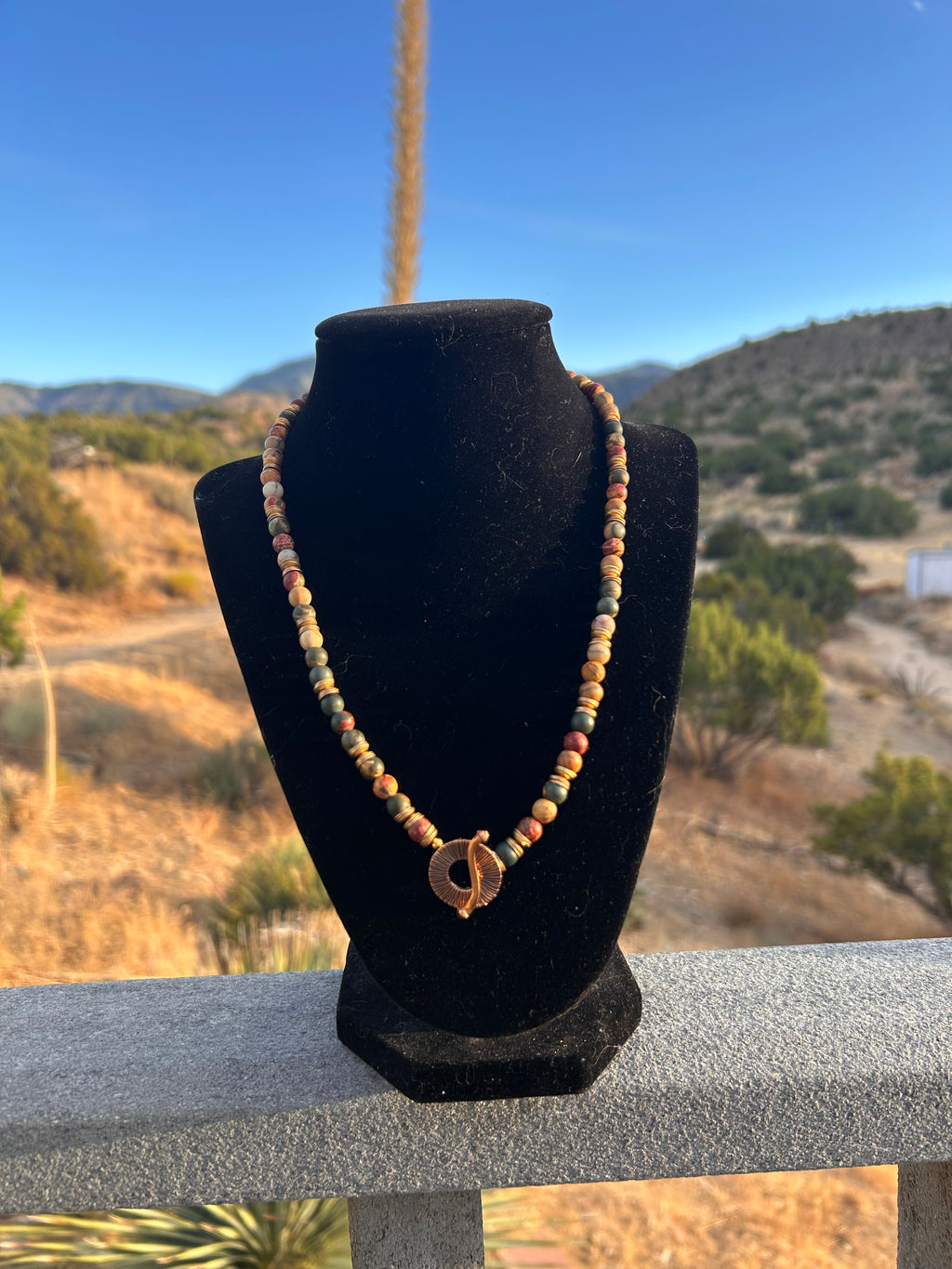 Agate Necklace ~ Desert Earth