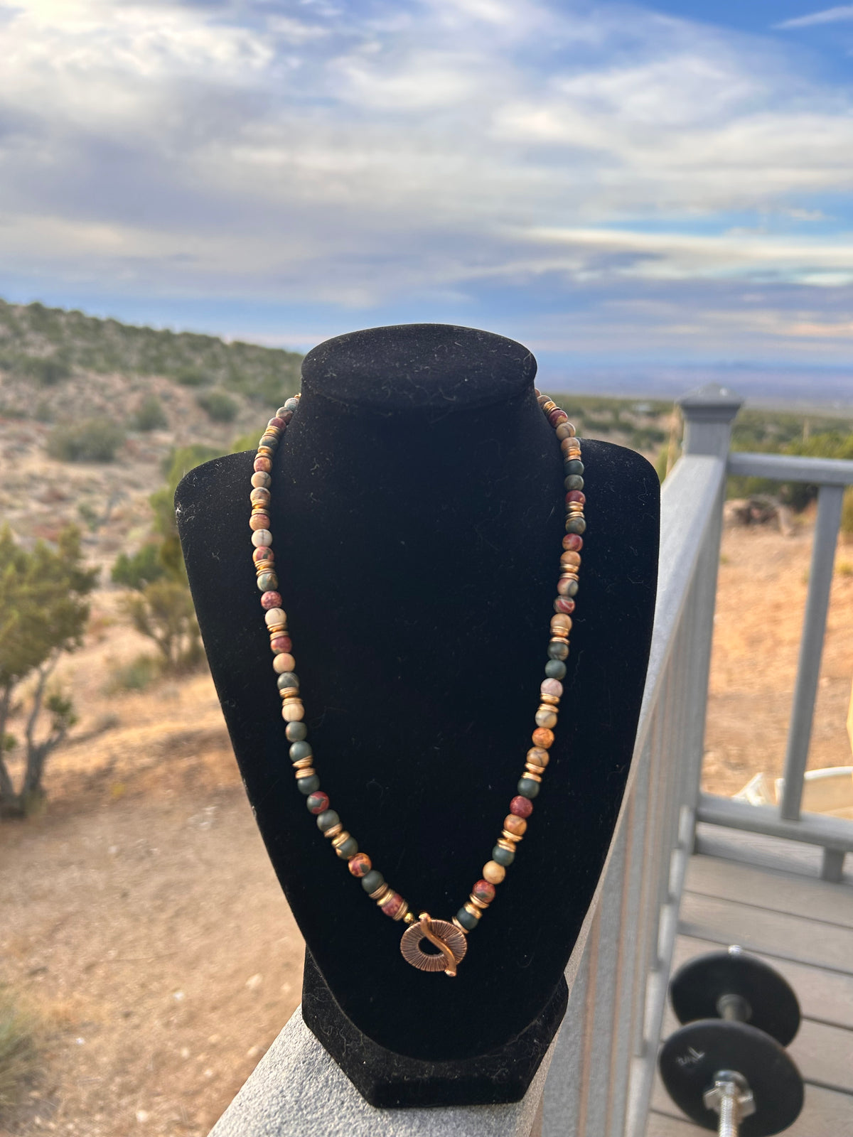 Agate Necklace ~ Desert Earth
