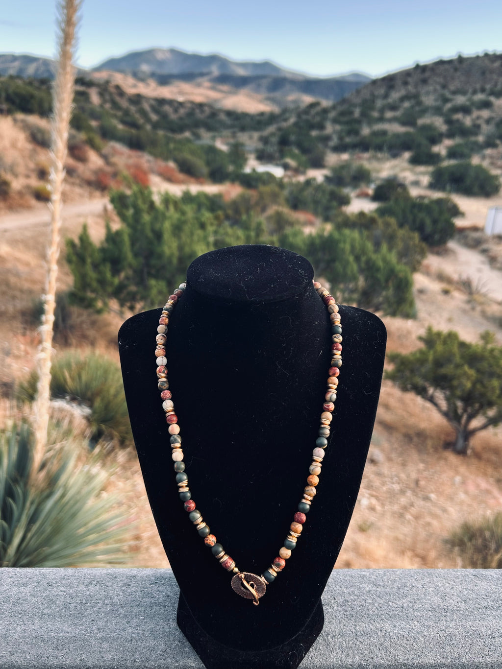 Agate Necklace ~ Desert Earth