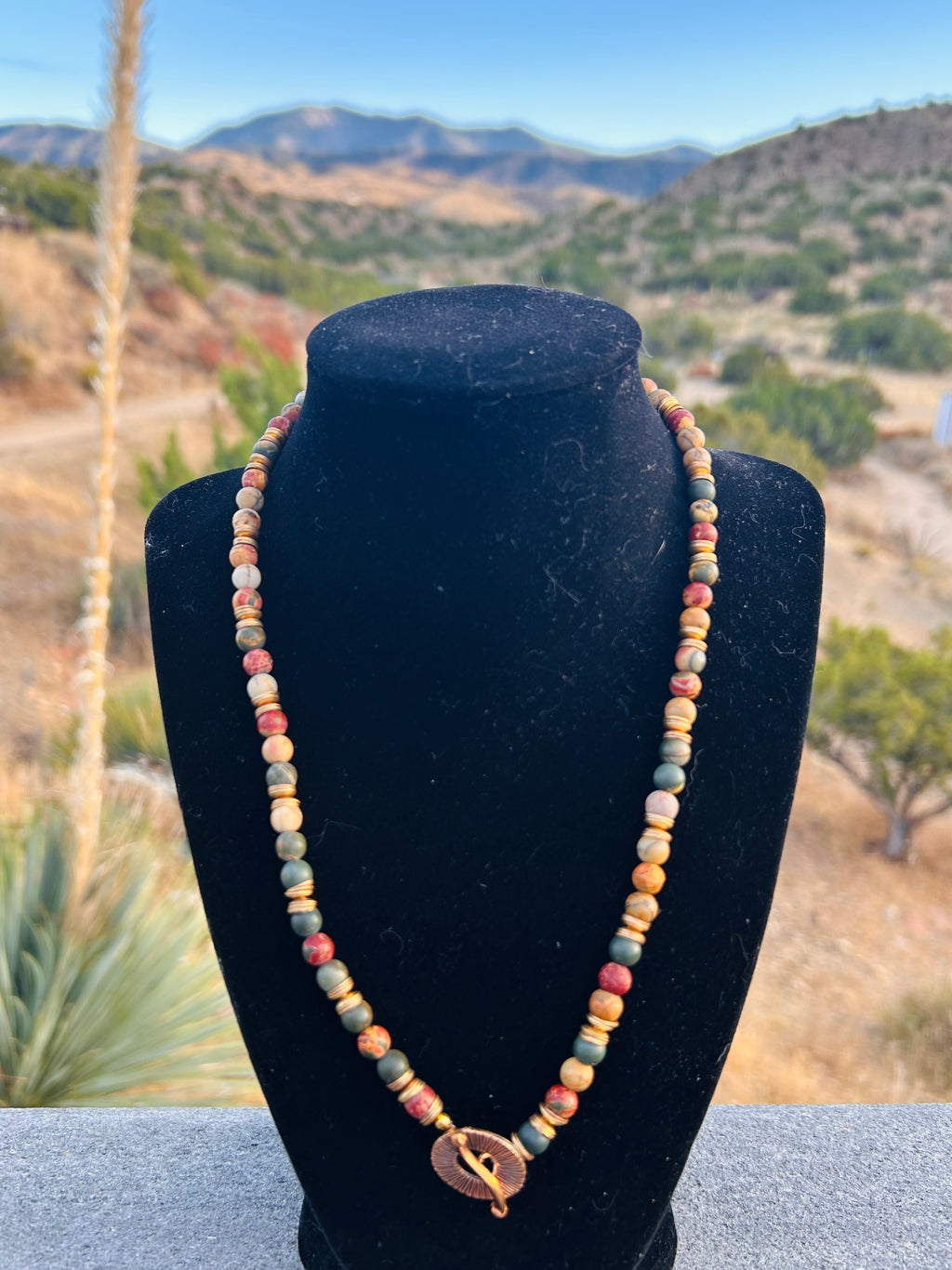 Agate Necklace ~ Desert Earth