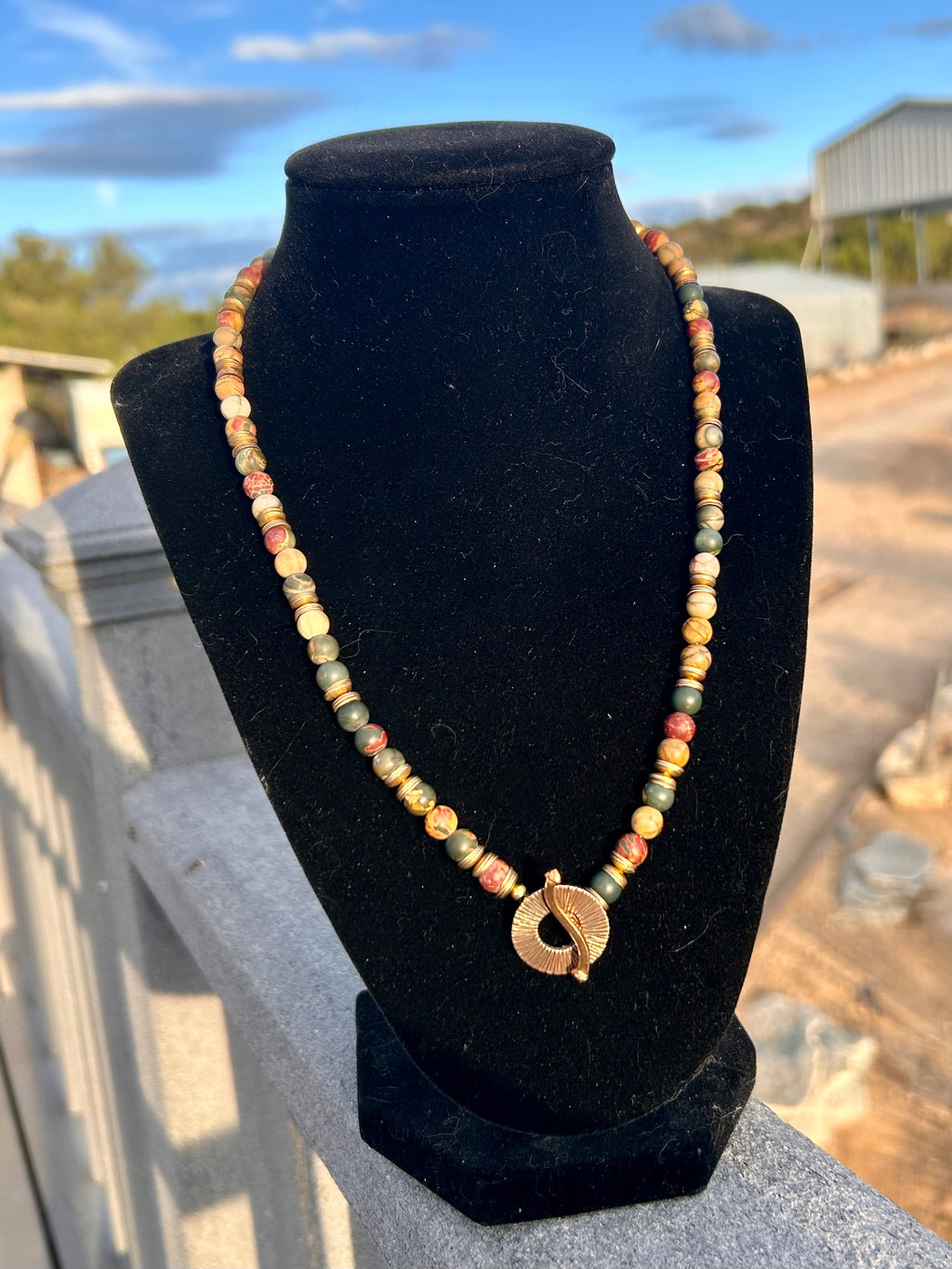 Agate Necklace ~ Desert Earth