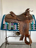 Wool Saddle Blanket “In Cahoots” image 1