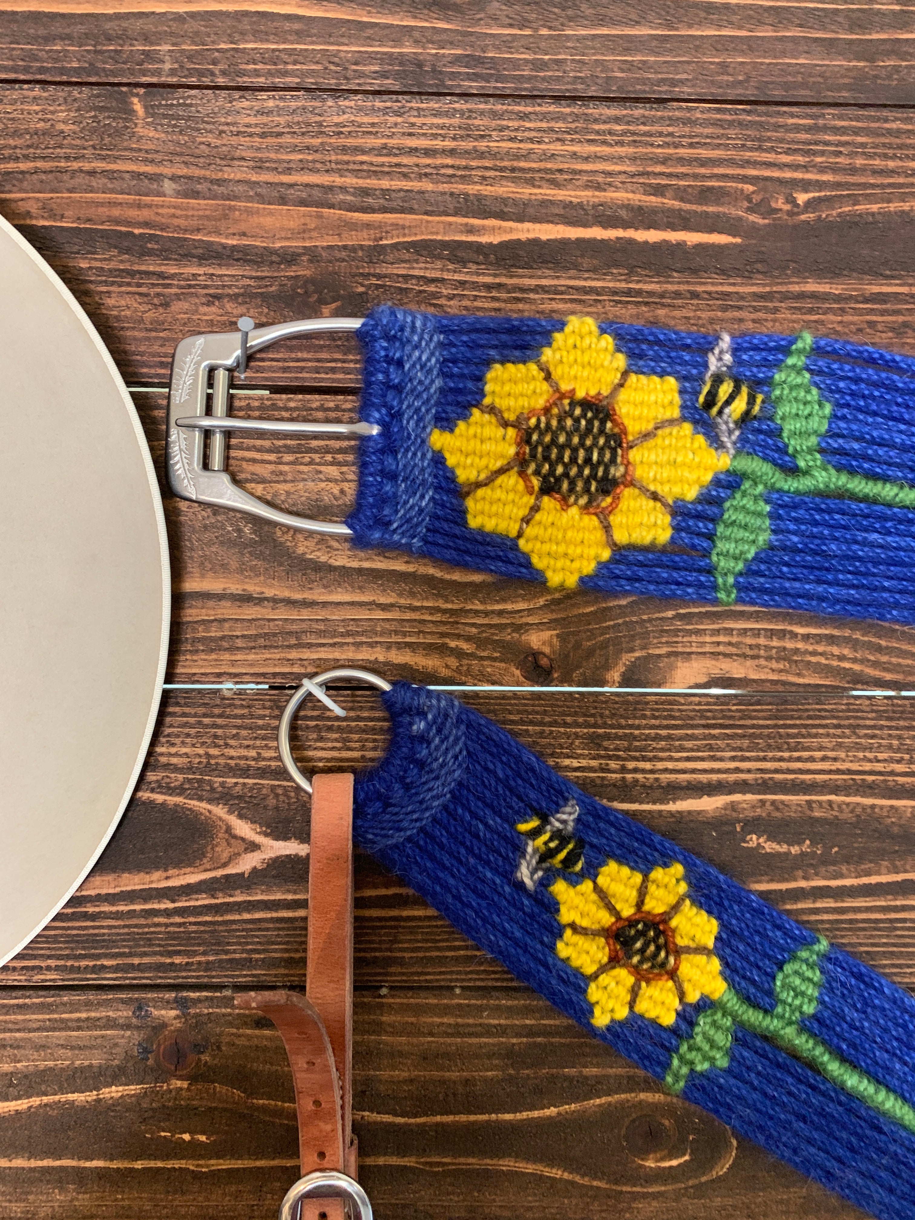 Mohair Breast Collar, Sunflower  ~ Custom Order image 2