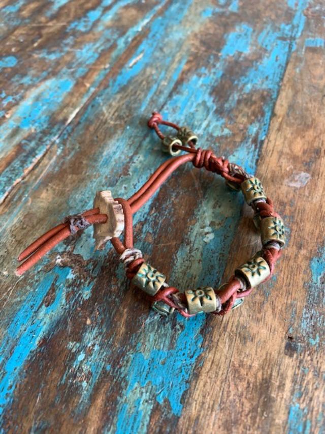 Bramasole ~ Rustic Necklace and Bracelet Set image 2