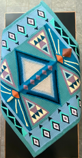 Wool saddle Blanket ~ Sunset RIdge  image 0