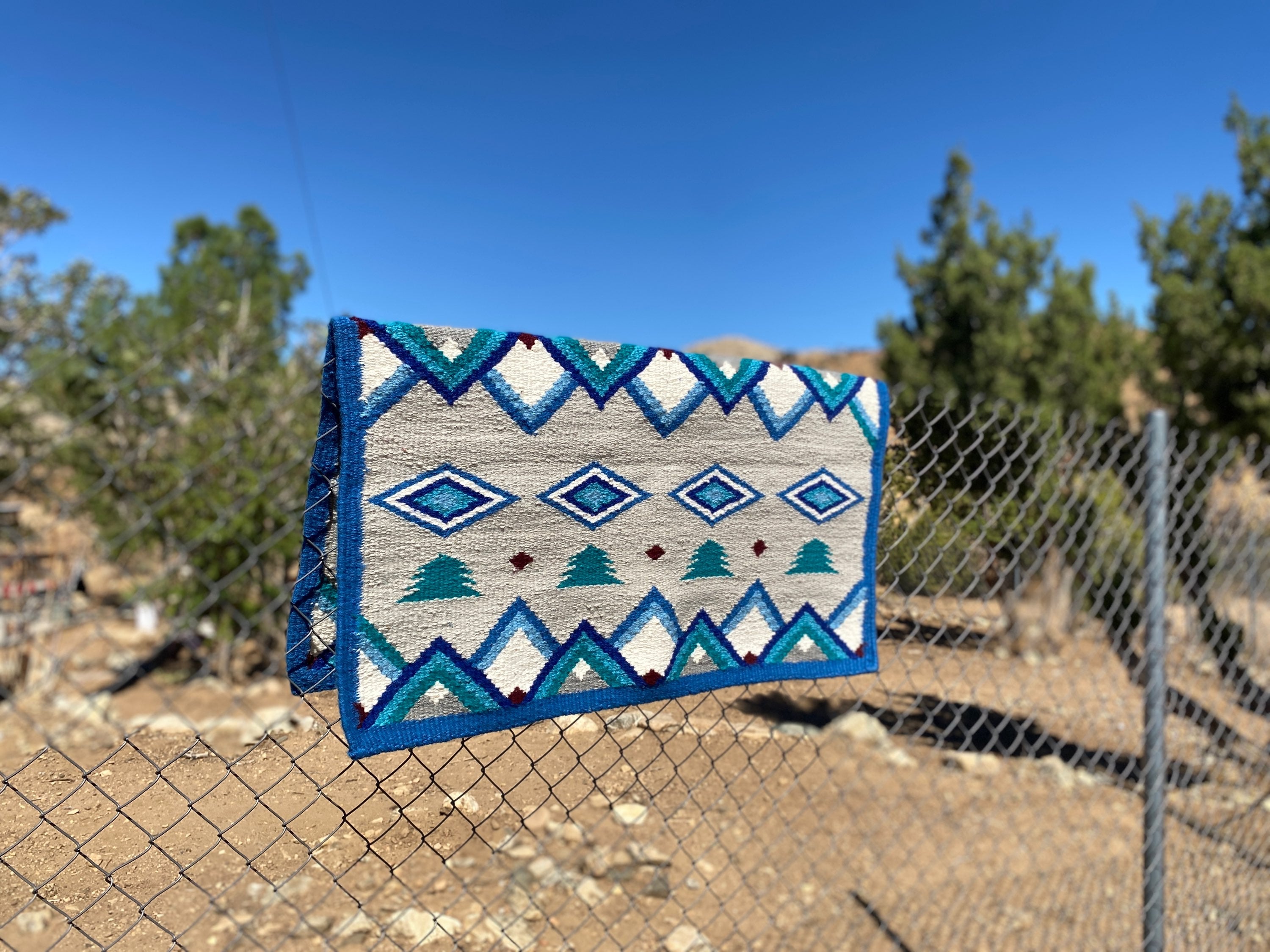 Wool Saddle Blanket “Wonderland”  image 2
