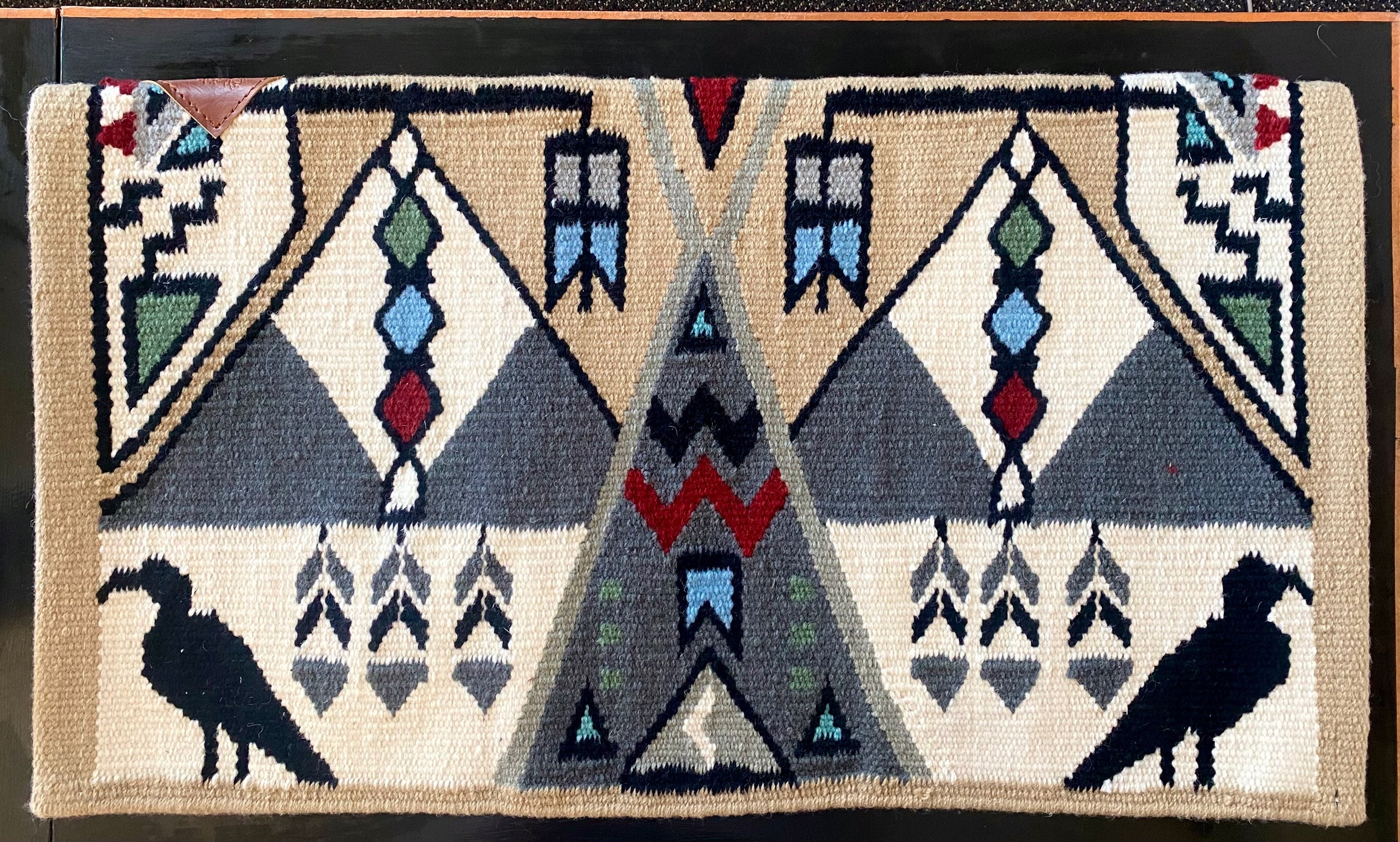 Wool Saddle Blanket ~ The Great Plains  image 0