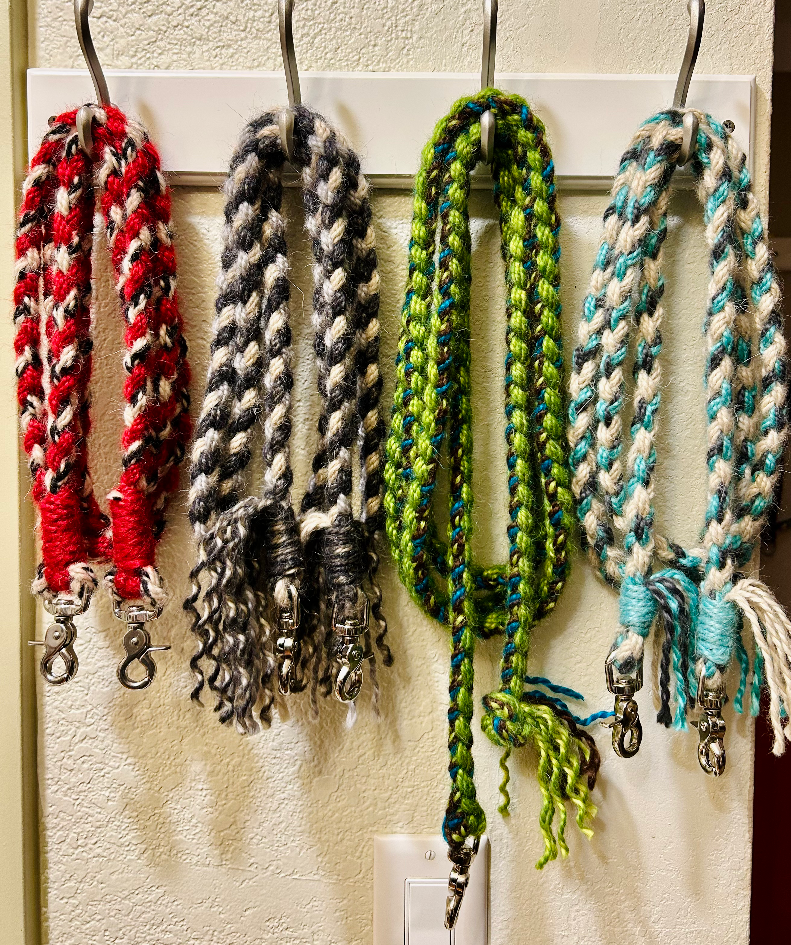 100% Mohair Reins  image 2