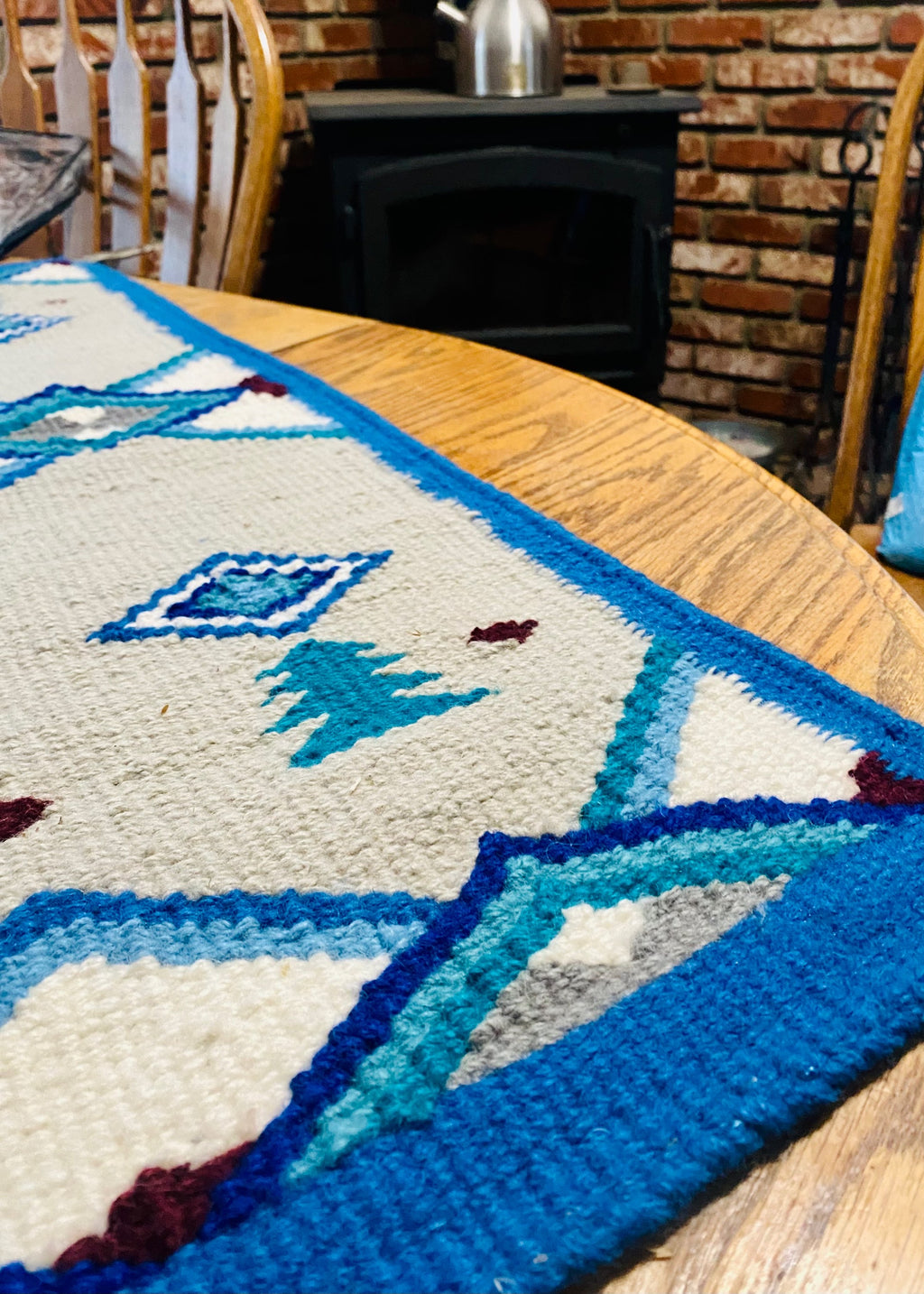 Wool Saddle Blanket “Wonderland”  image 1