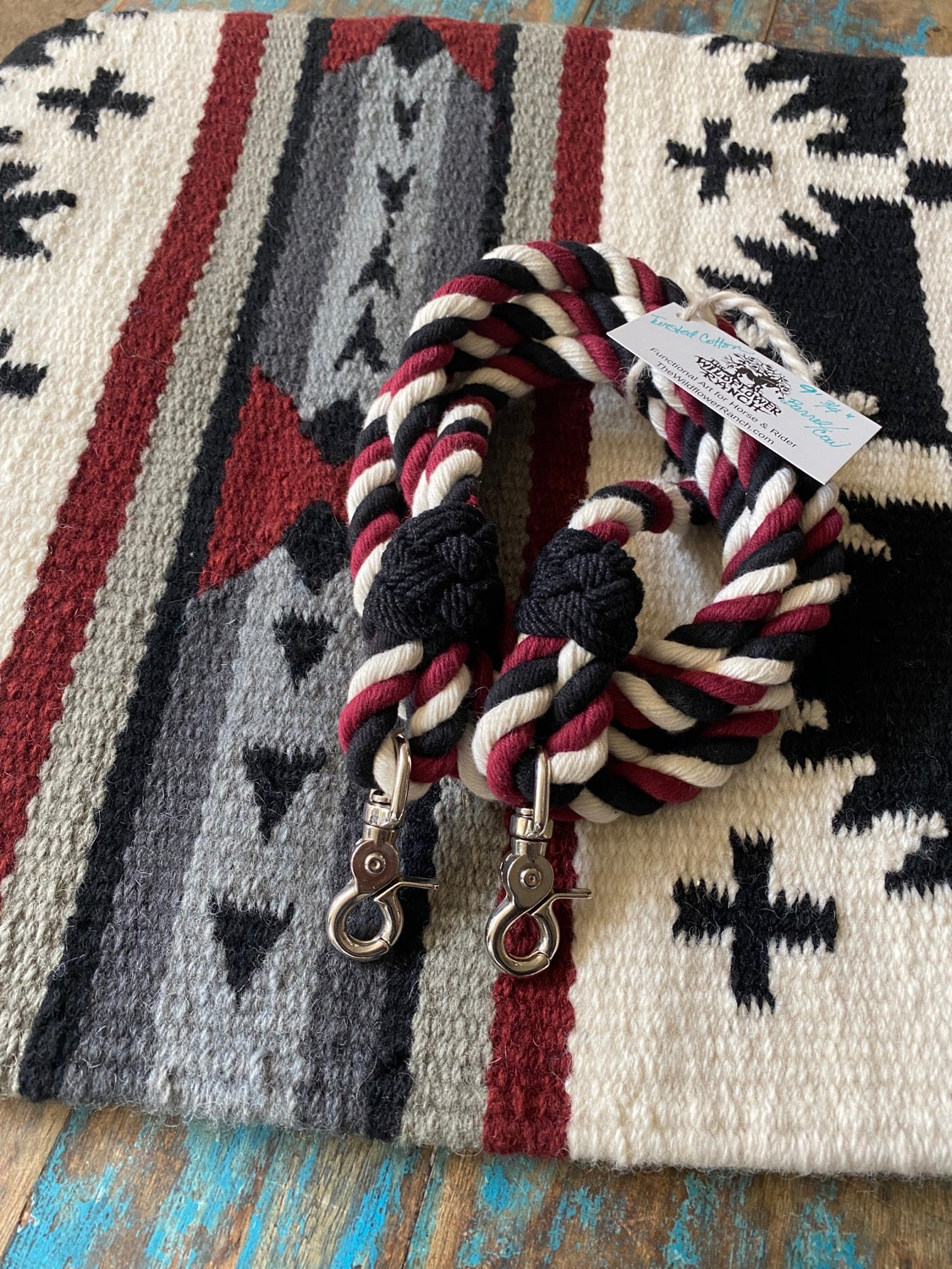 Cotton Barrel or Cow Reins image 5