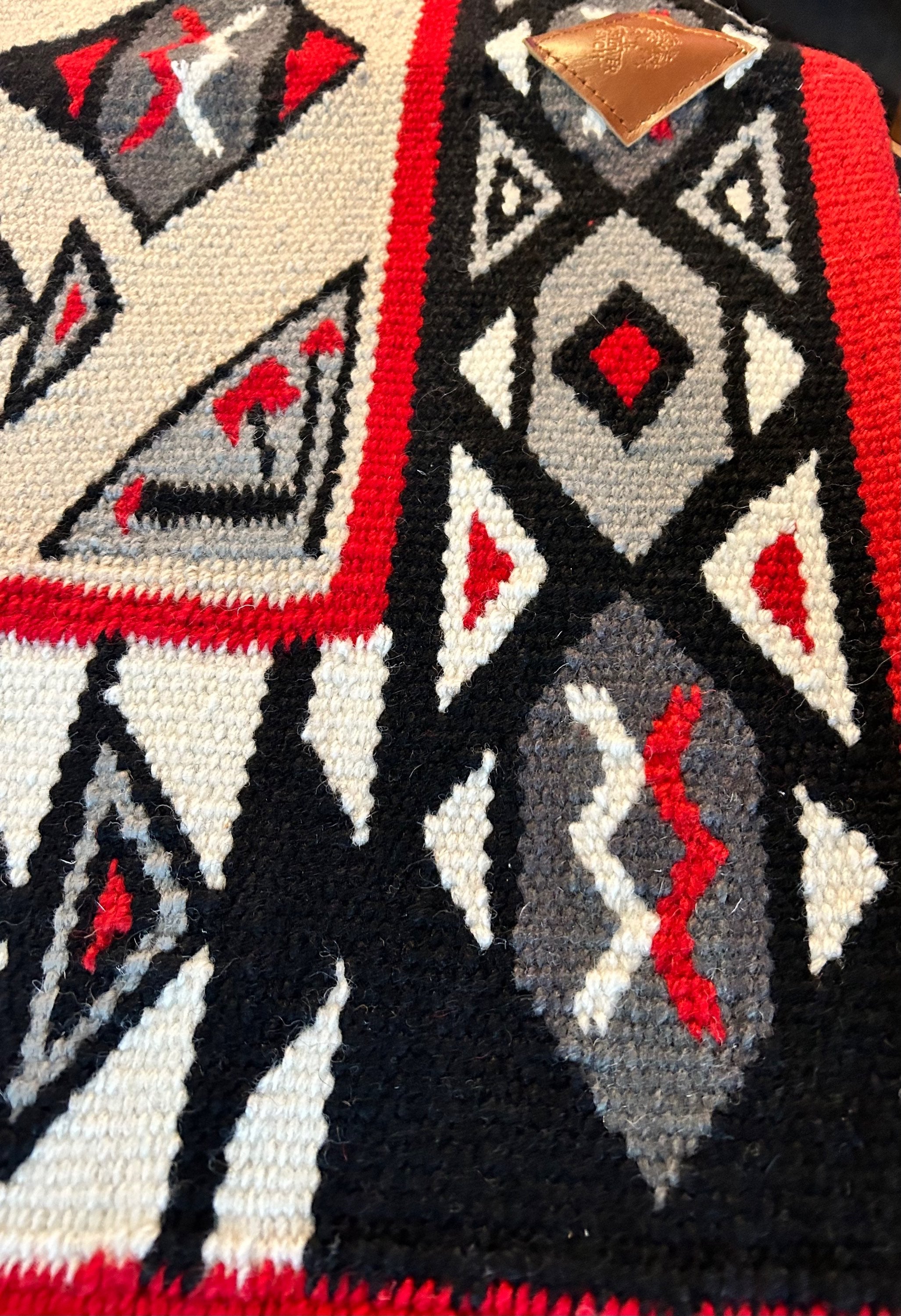 Wool Saddle Blanket ~ Rowdy image 1