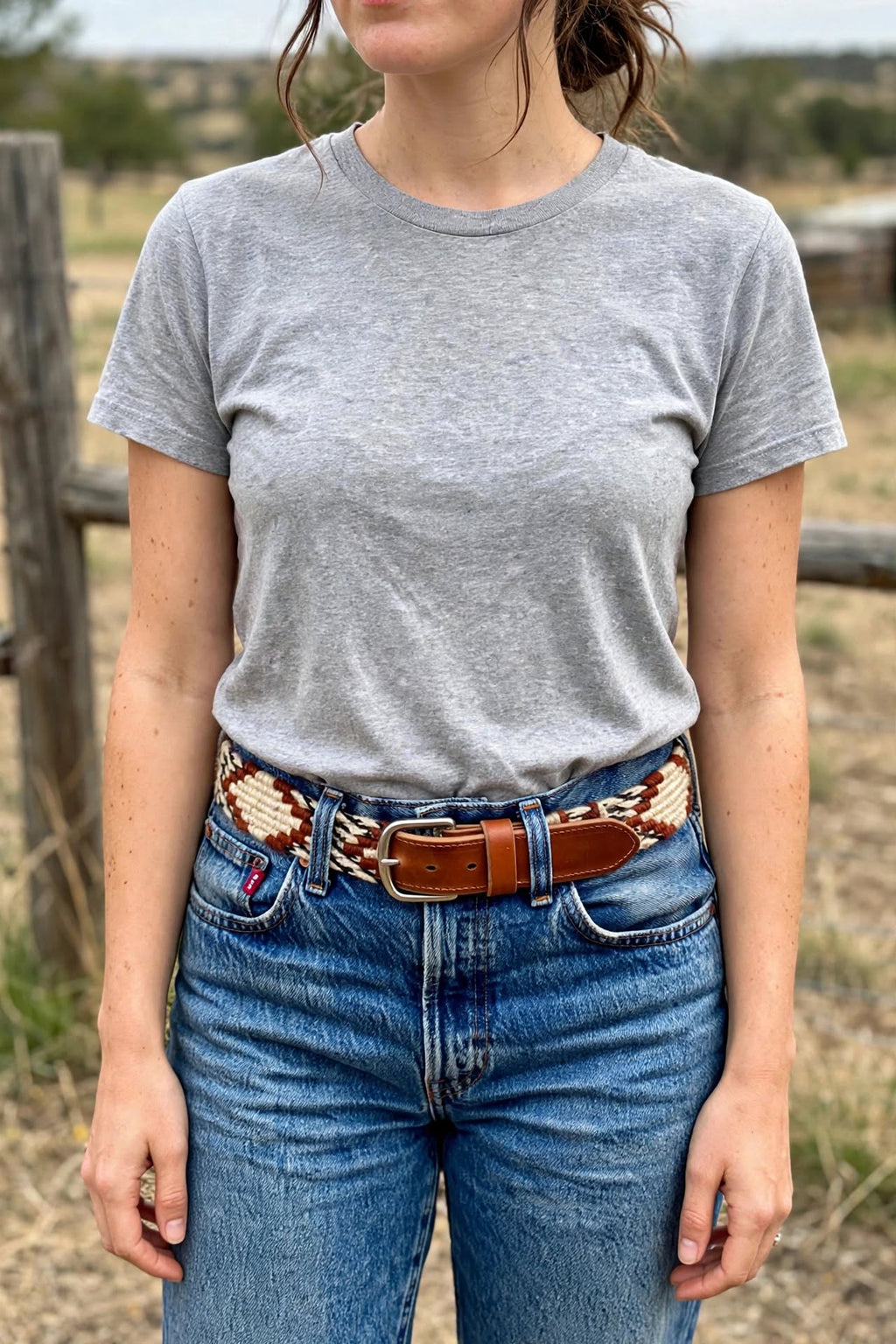 Mohair Belt  38”