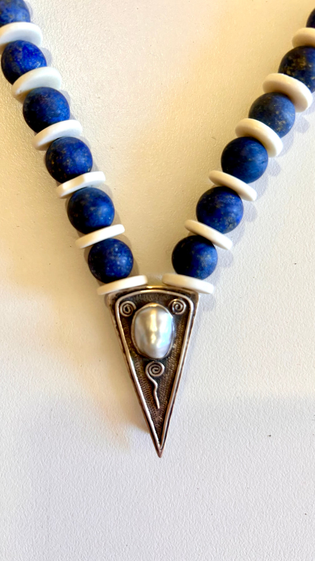 Lapis Lazuli Necklace ~ The Element of Wind