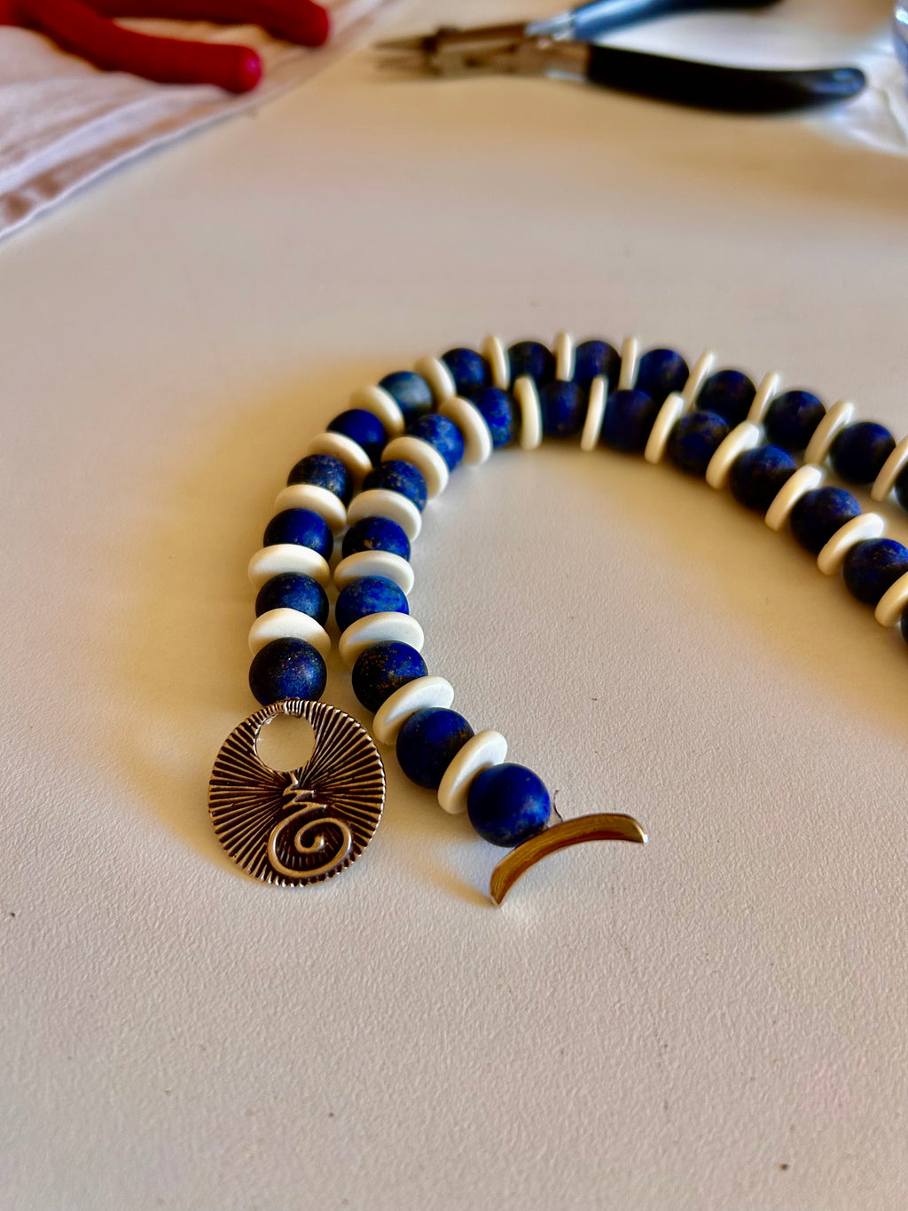 Lapis Lazuli Necklace ~ The Element of Wind