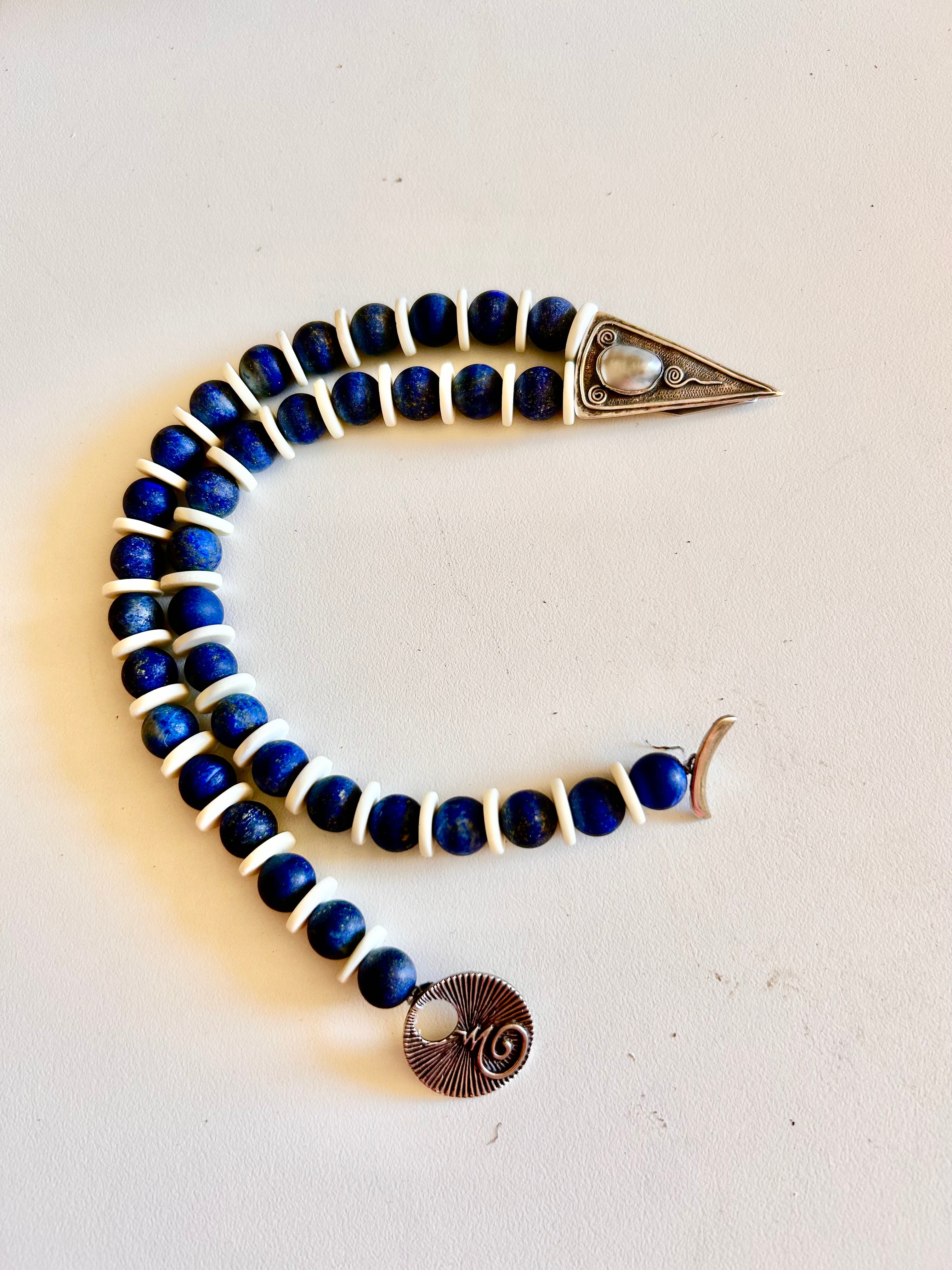 Lapis Lazuli Necklace ~ The Element of Wind