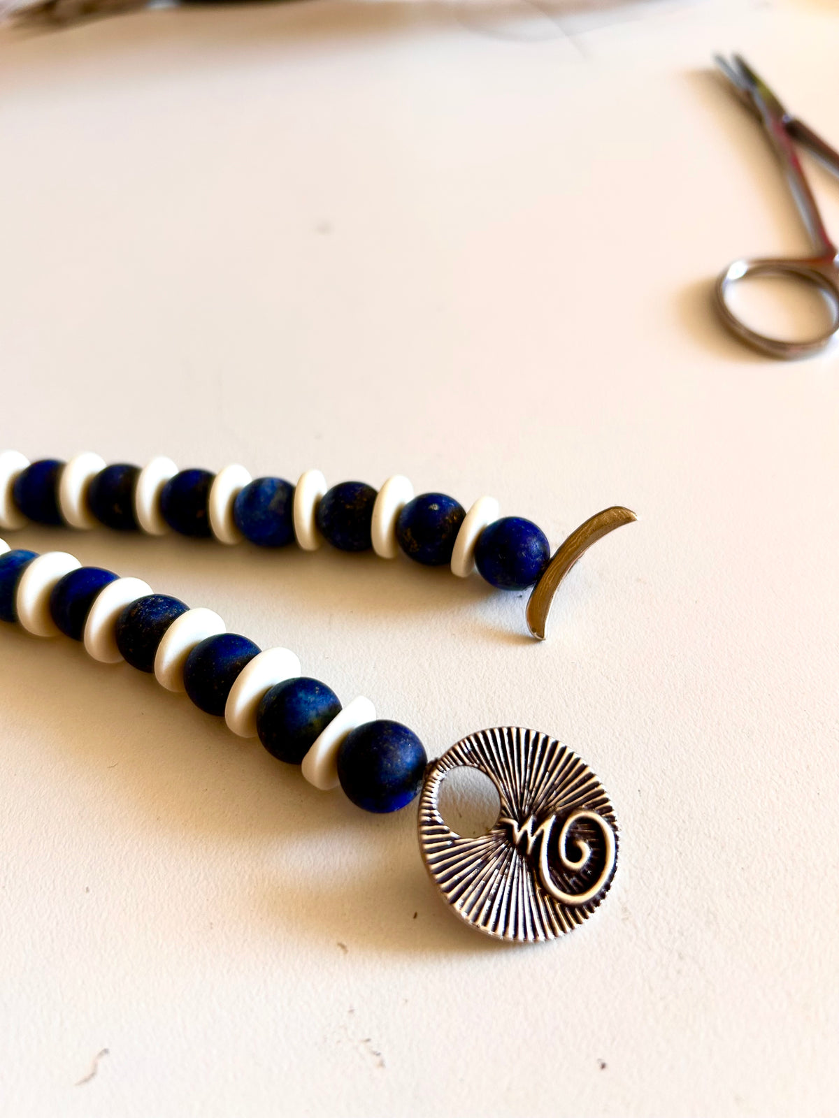 Lapis Lazuli Necklace ~ The Element of Wind