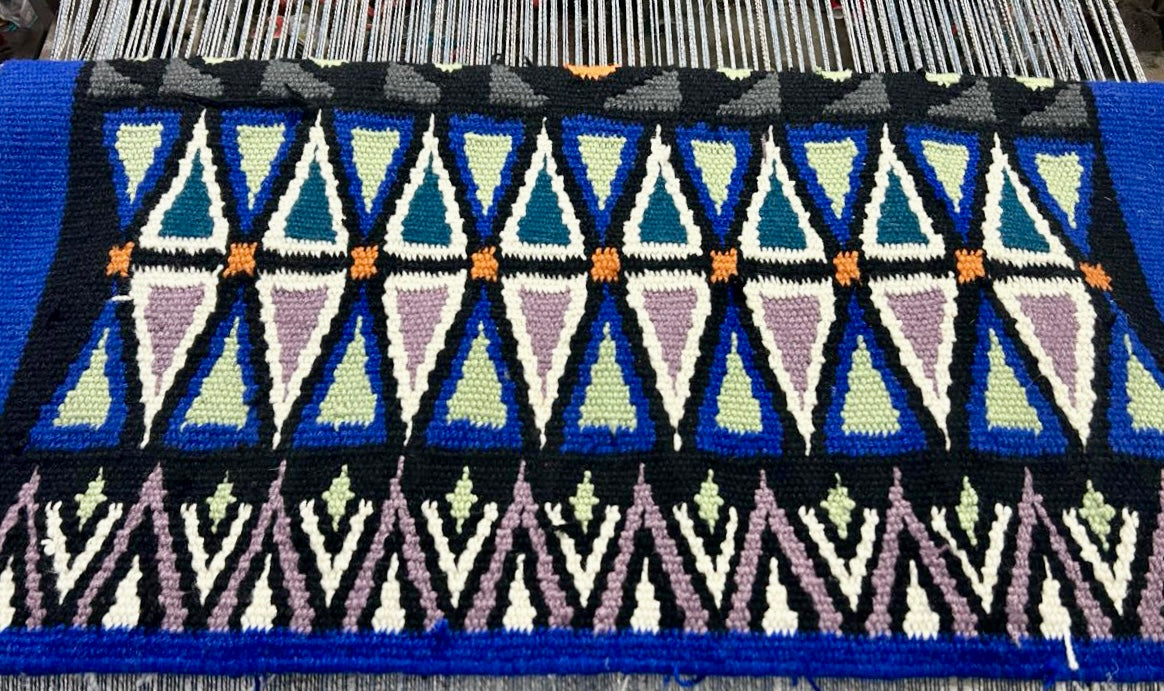 Wool Saddle Blanket - "Oakdale"