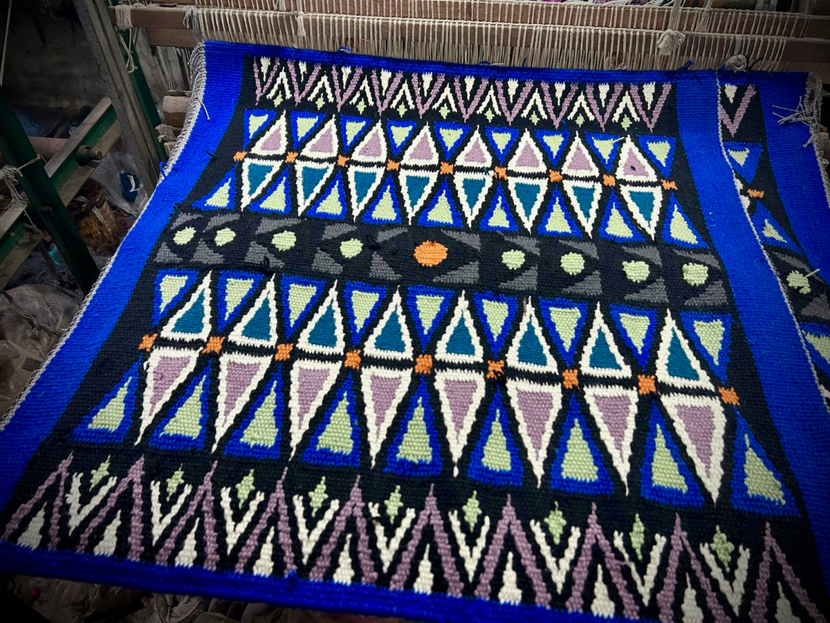 Wool Saddle Blanket - "Oakdale"